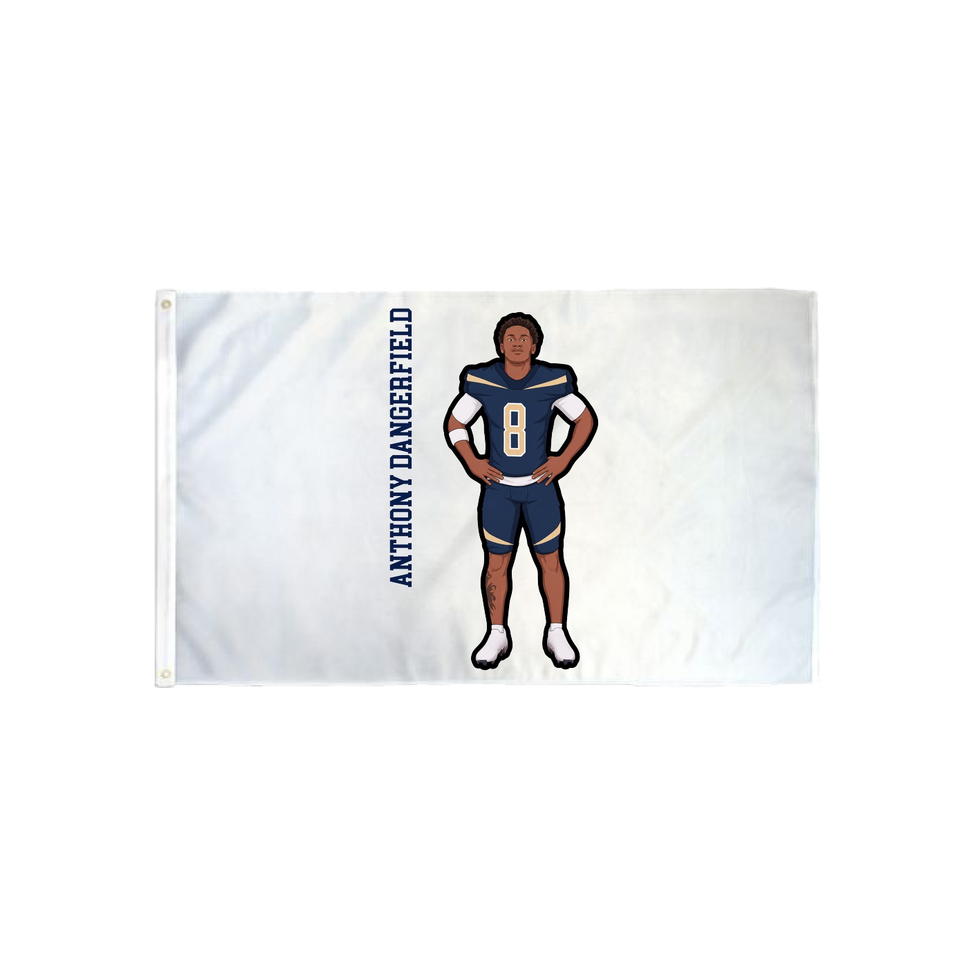 3x5 Flag — Name Vertical in Classic