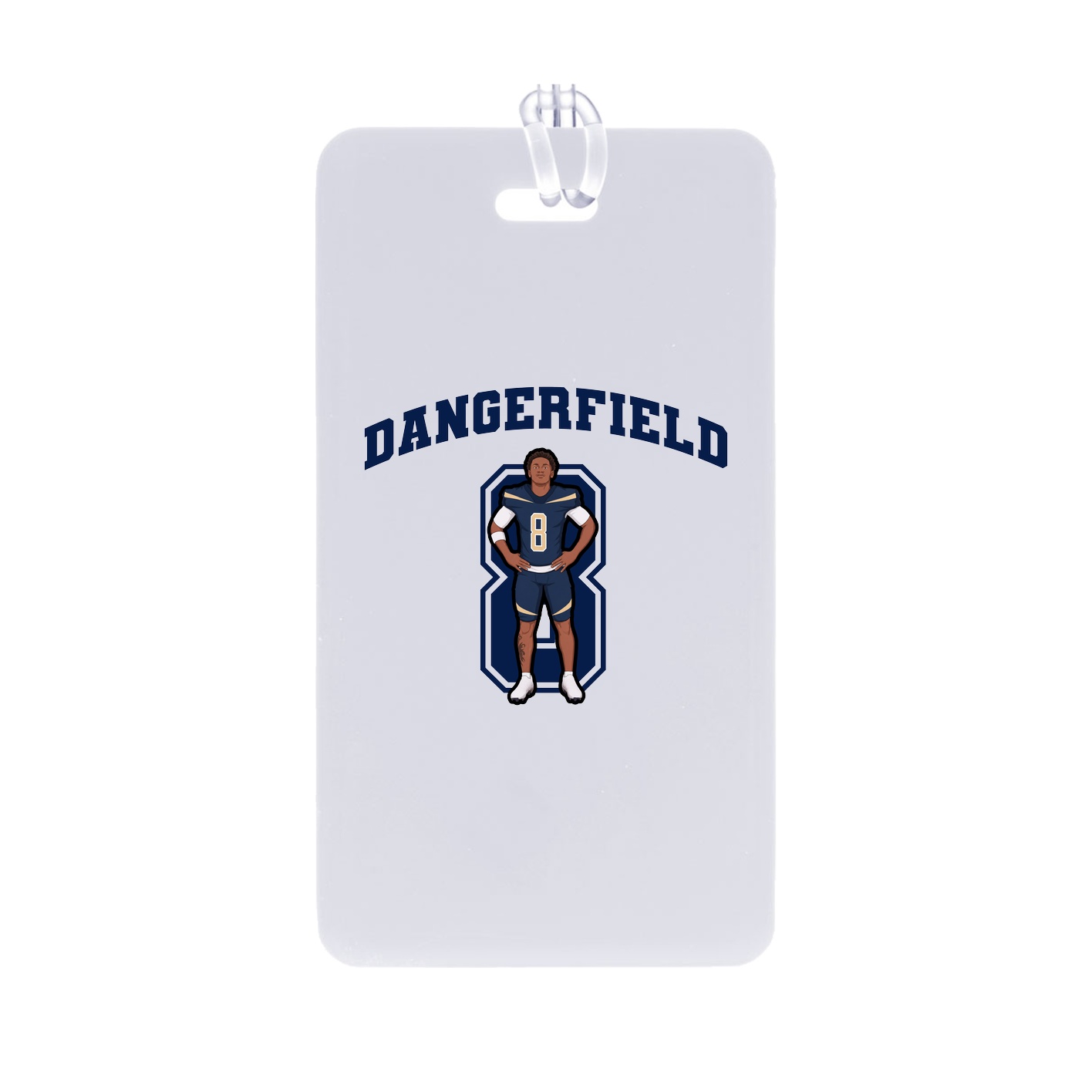Bag Tag — Number in Classic
