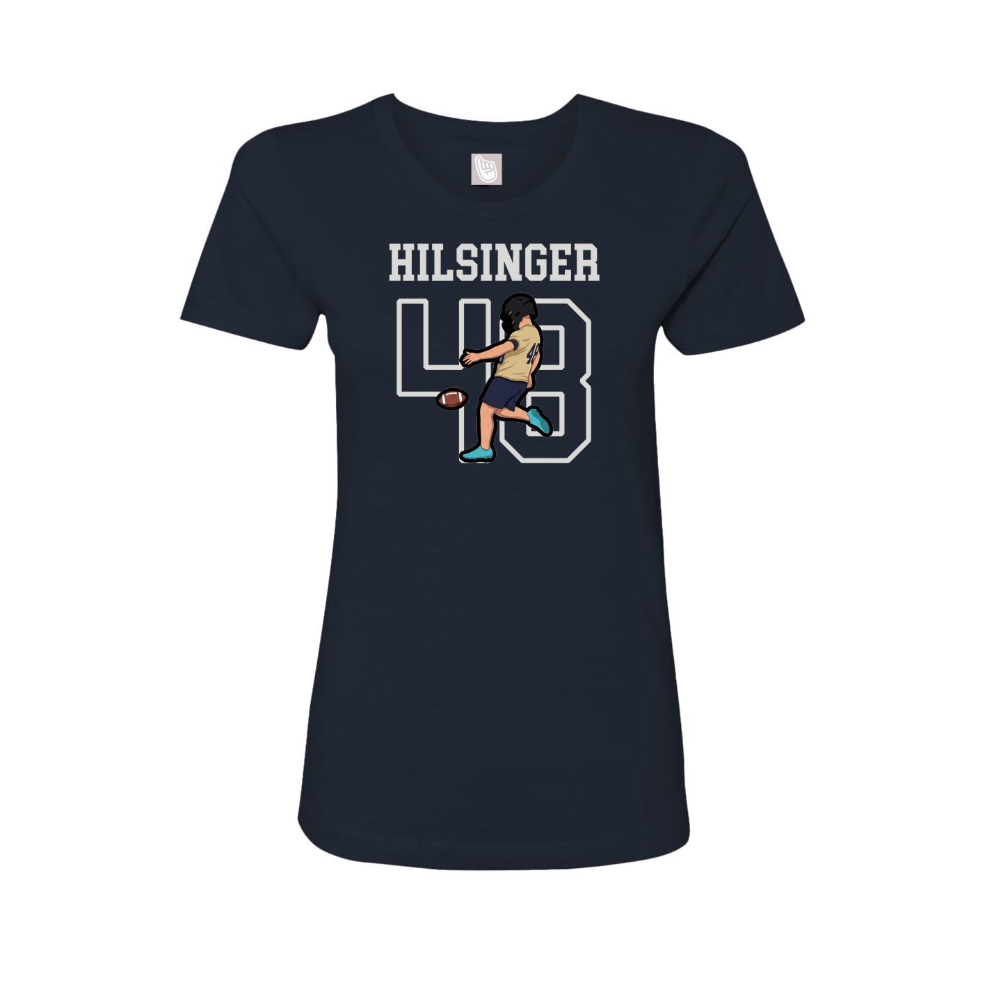 Fitted Women's Tee — Shirsey in Navy