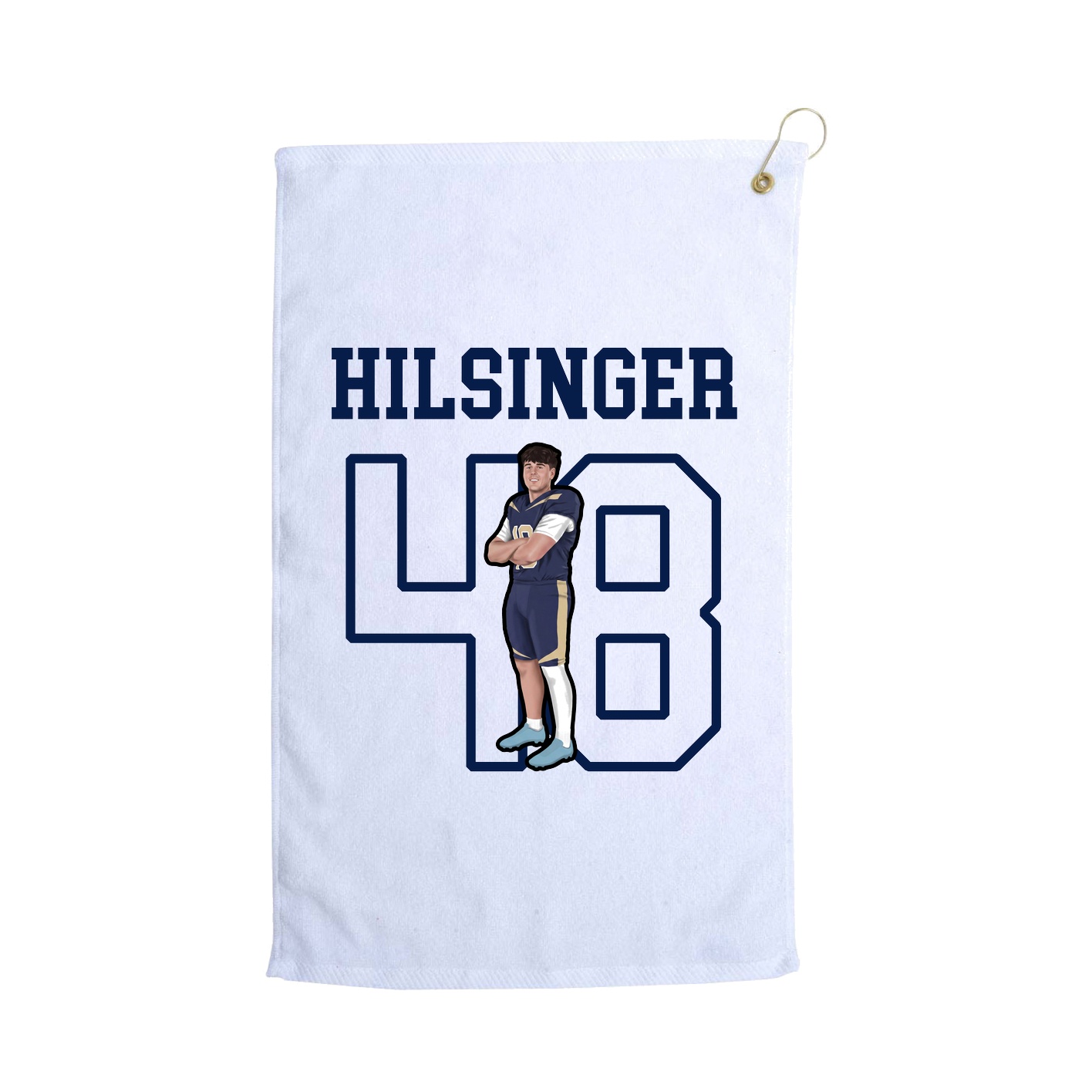 Golf Towel — Shirsey in White