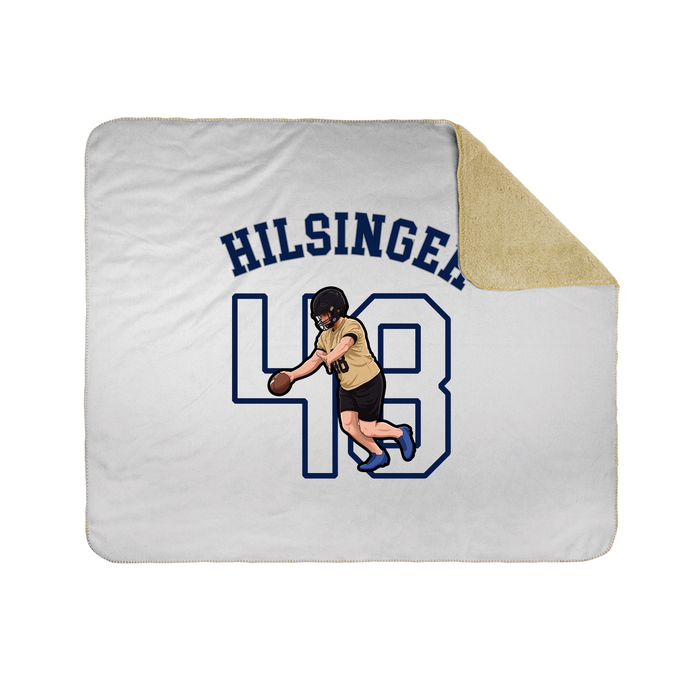 Throw Blanket — Shirsey Arch in White