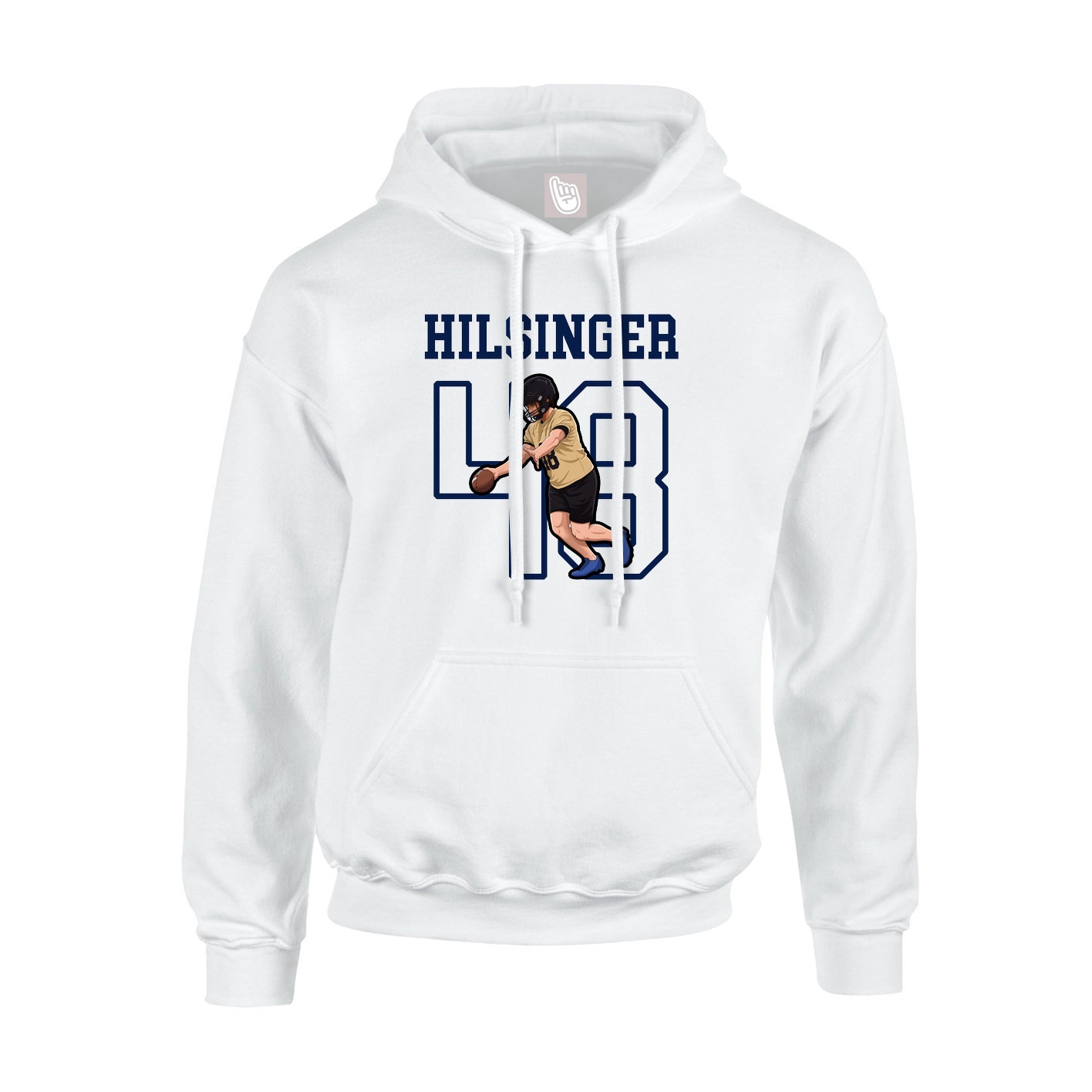 Youth Hoodie — Shirsey in White