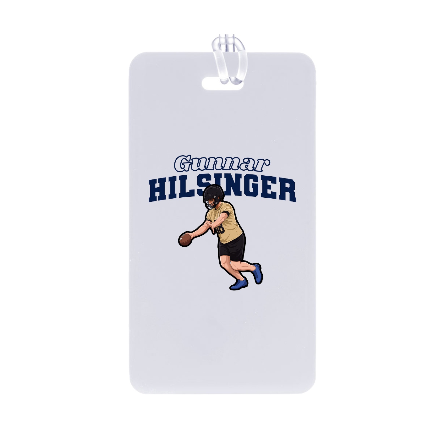 Bag Tag — Name Arch in Classic
