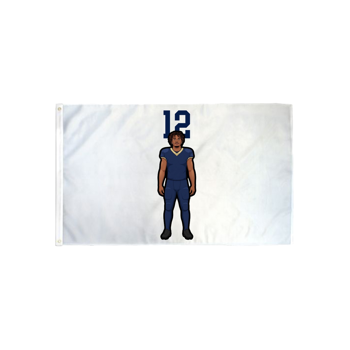 3x5 Flag — Number Top in Classic