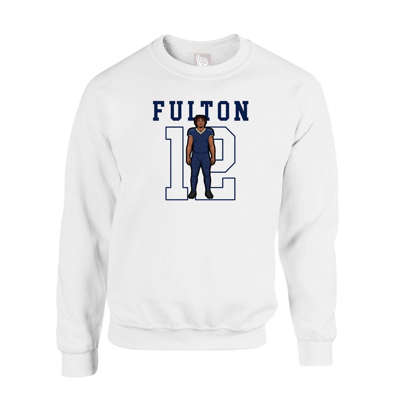 Fleece Crew — Shirsey in White