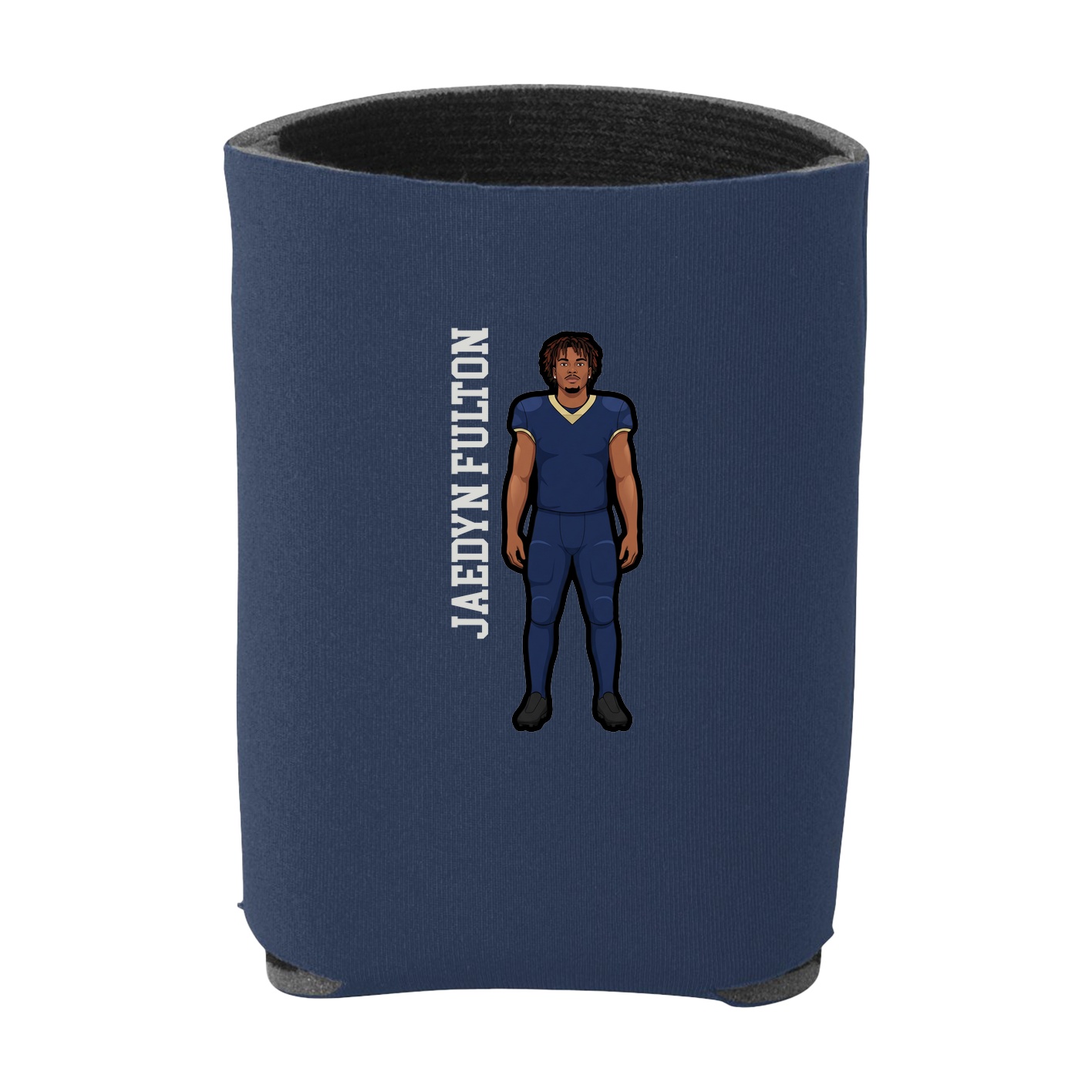 Can Holder — Name Vertical in Navy