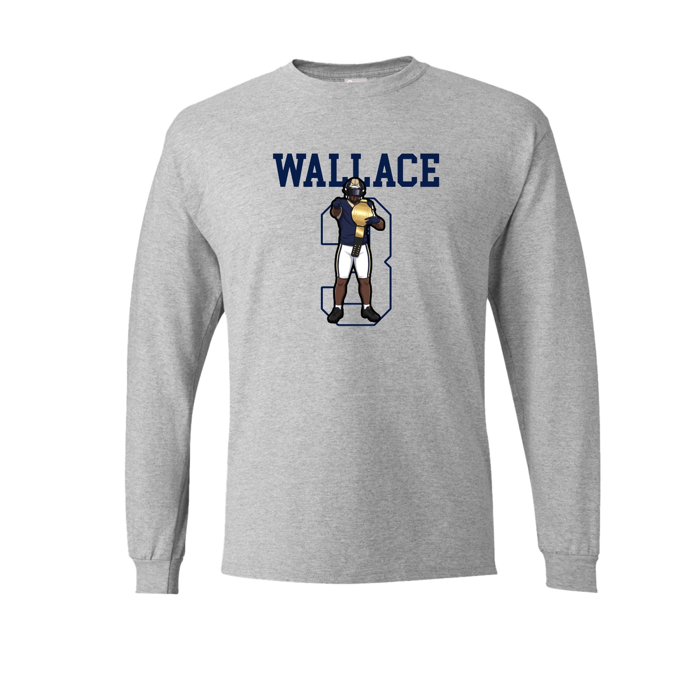 Long Sleeve Tee — Shirsey in Grey