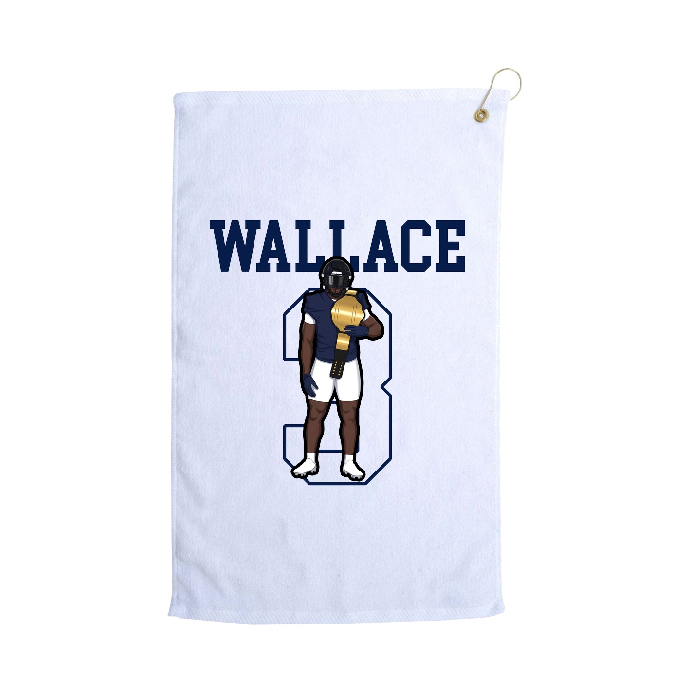 Golf Towel — Shirsey in White