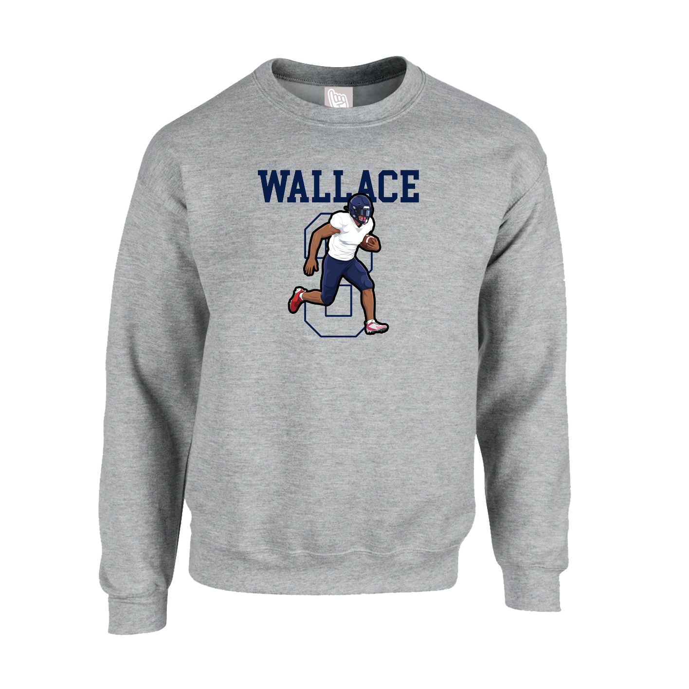 Fleece Crew — Shirsey in Grey