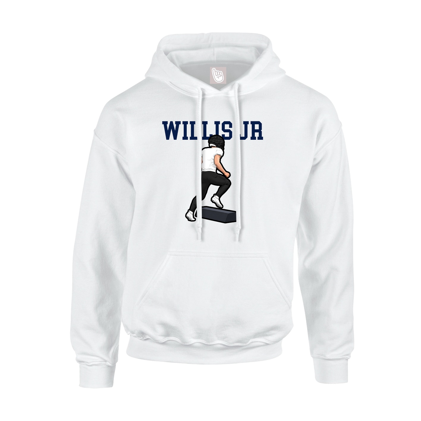 Youth Hoodie — Shirsey in White