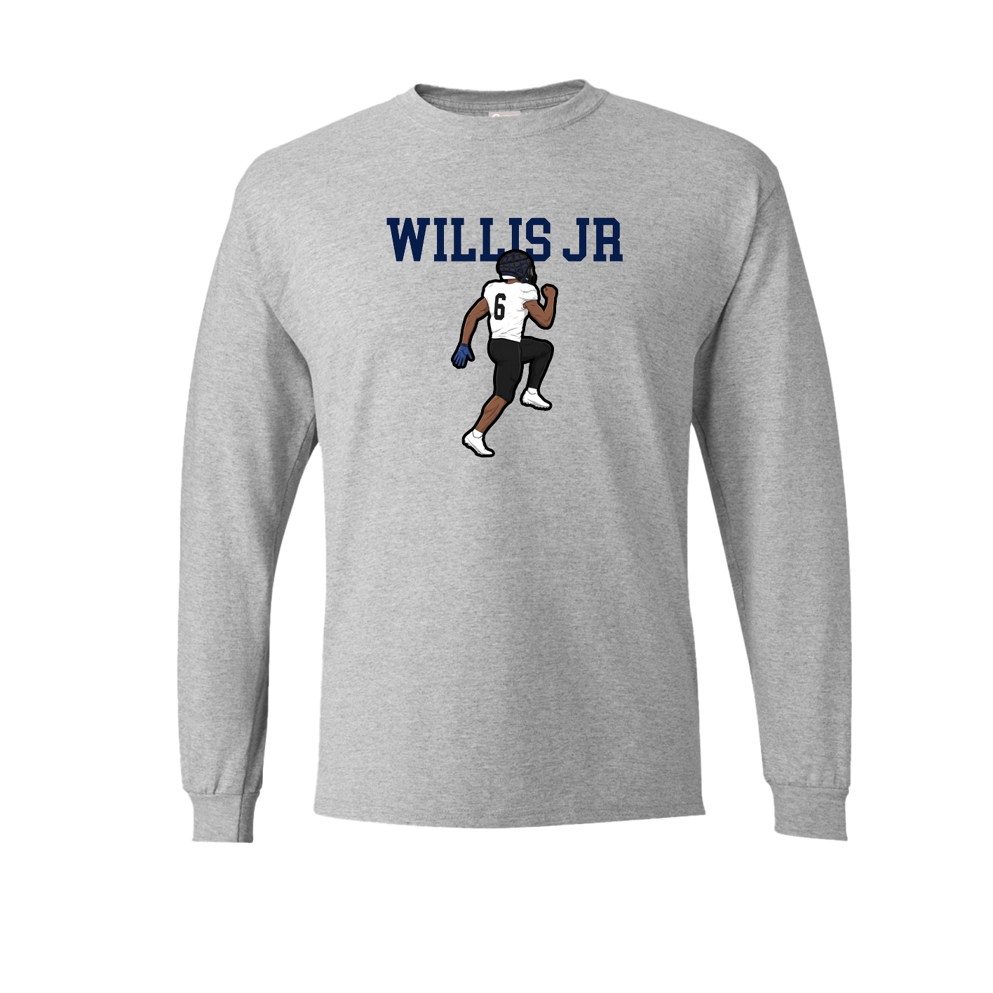 Long Sleeve Tee — Shirsey in Grey