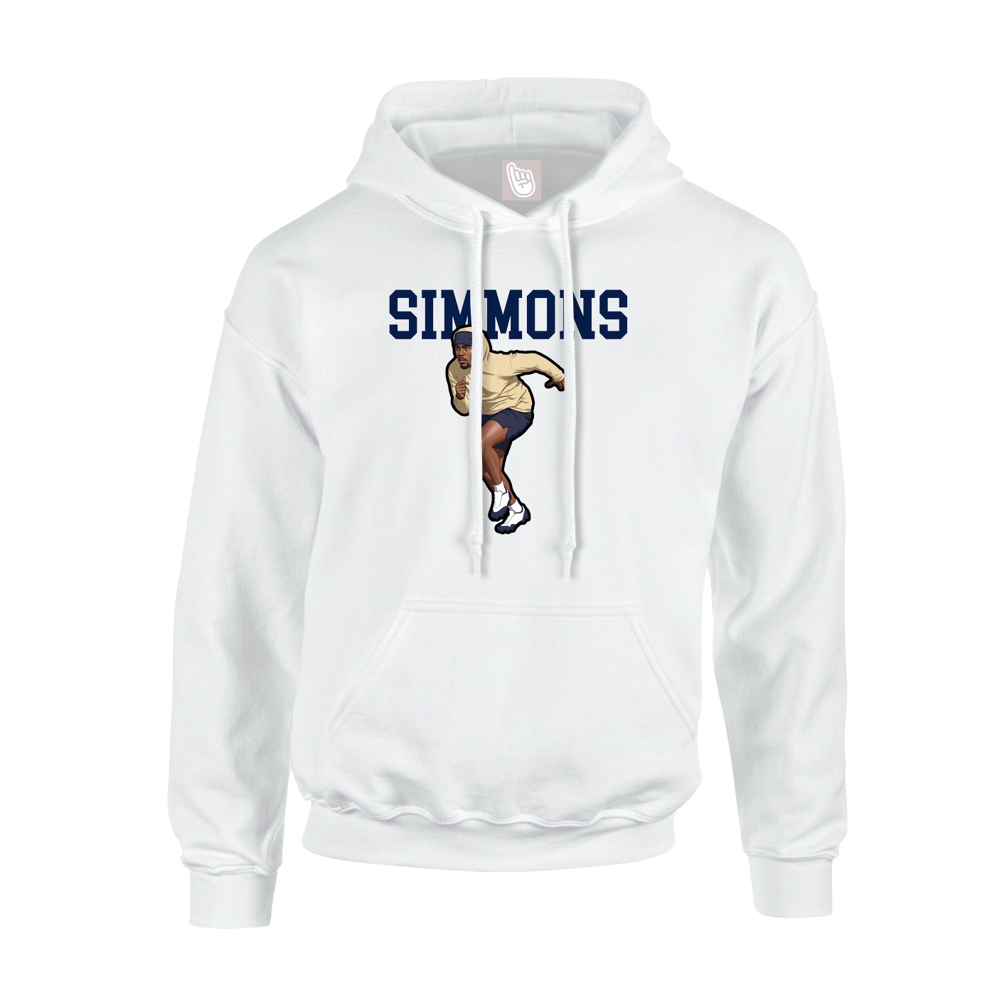 Hoodie — Shirsey in White
