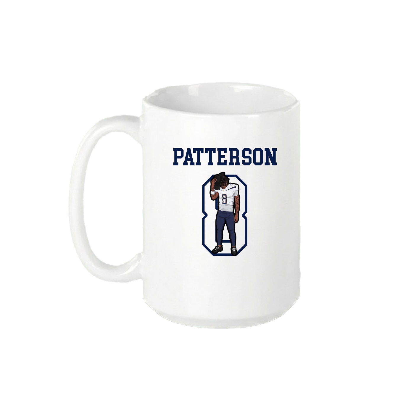 15oz Coffee Mug — Shirsey in White