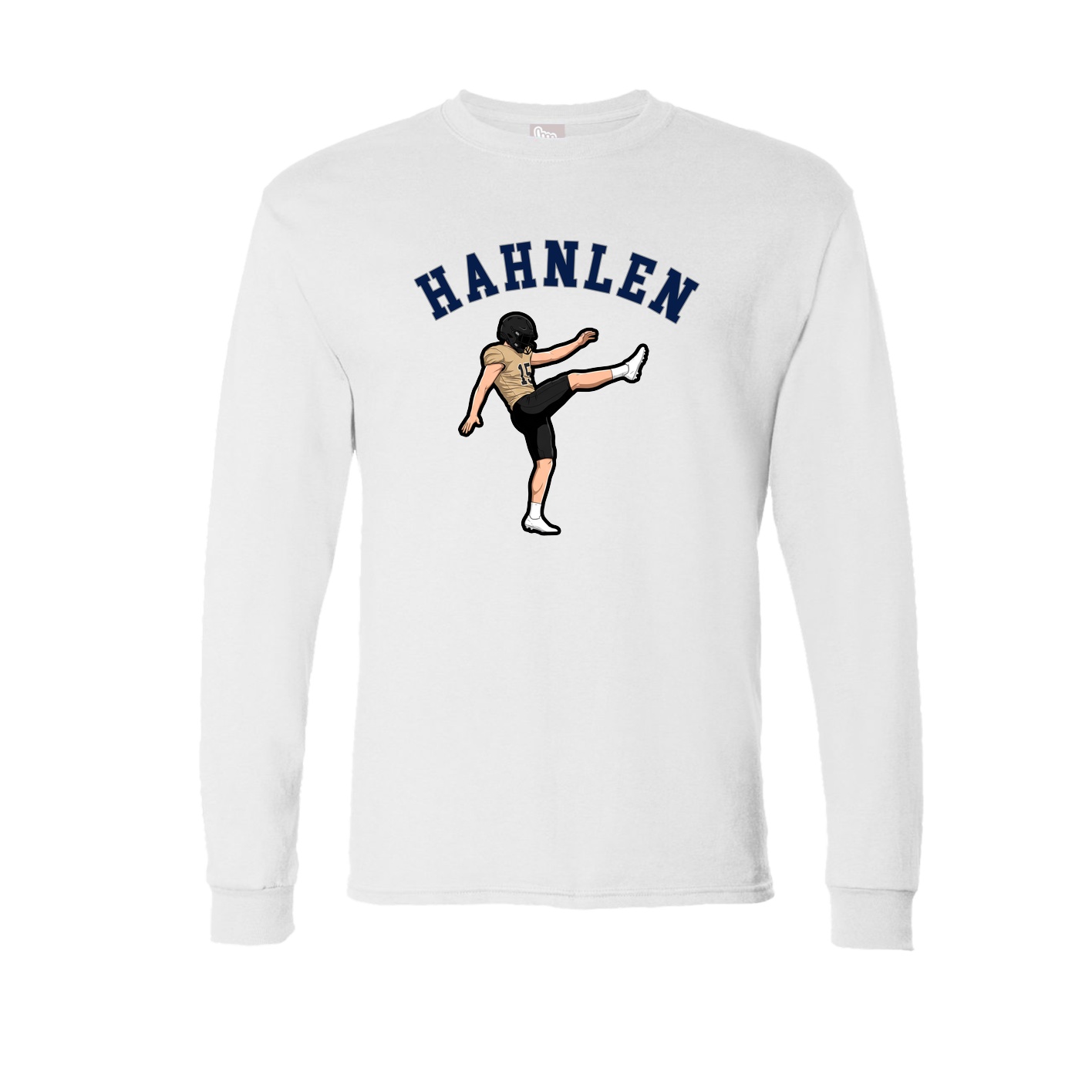 Long Sleeve Tee — Shirsey Arch in White