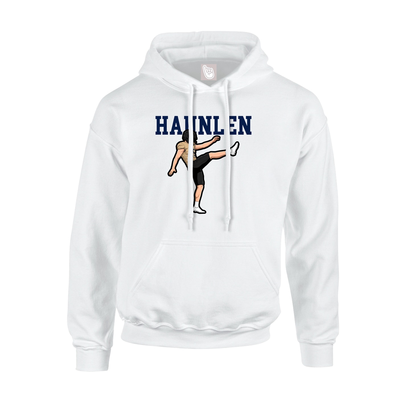 Hoodie — Shirsey in White