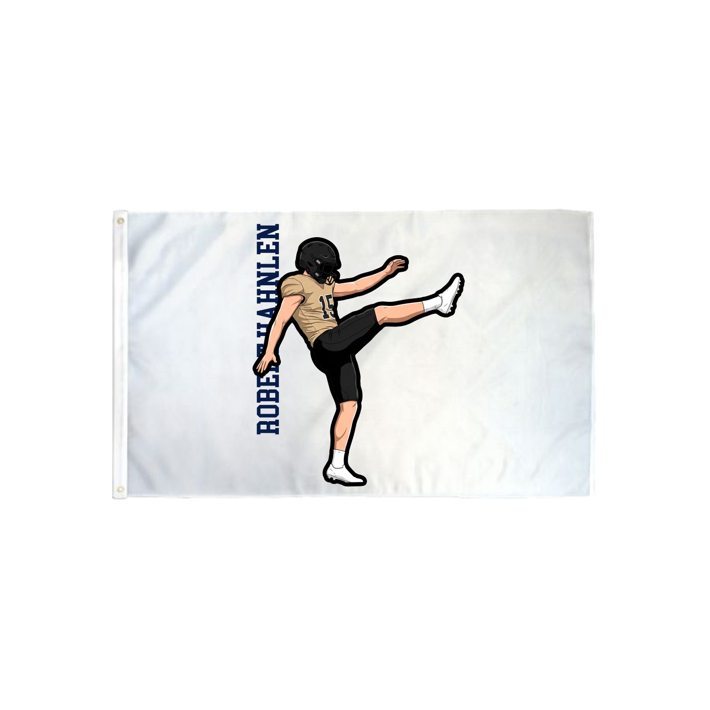 3x5 Flag — Name Vertical in Classic