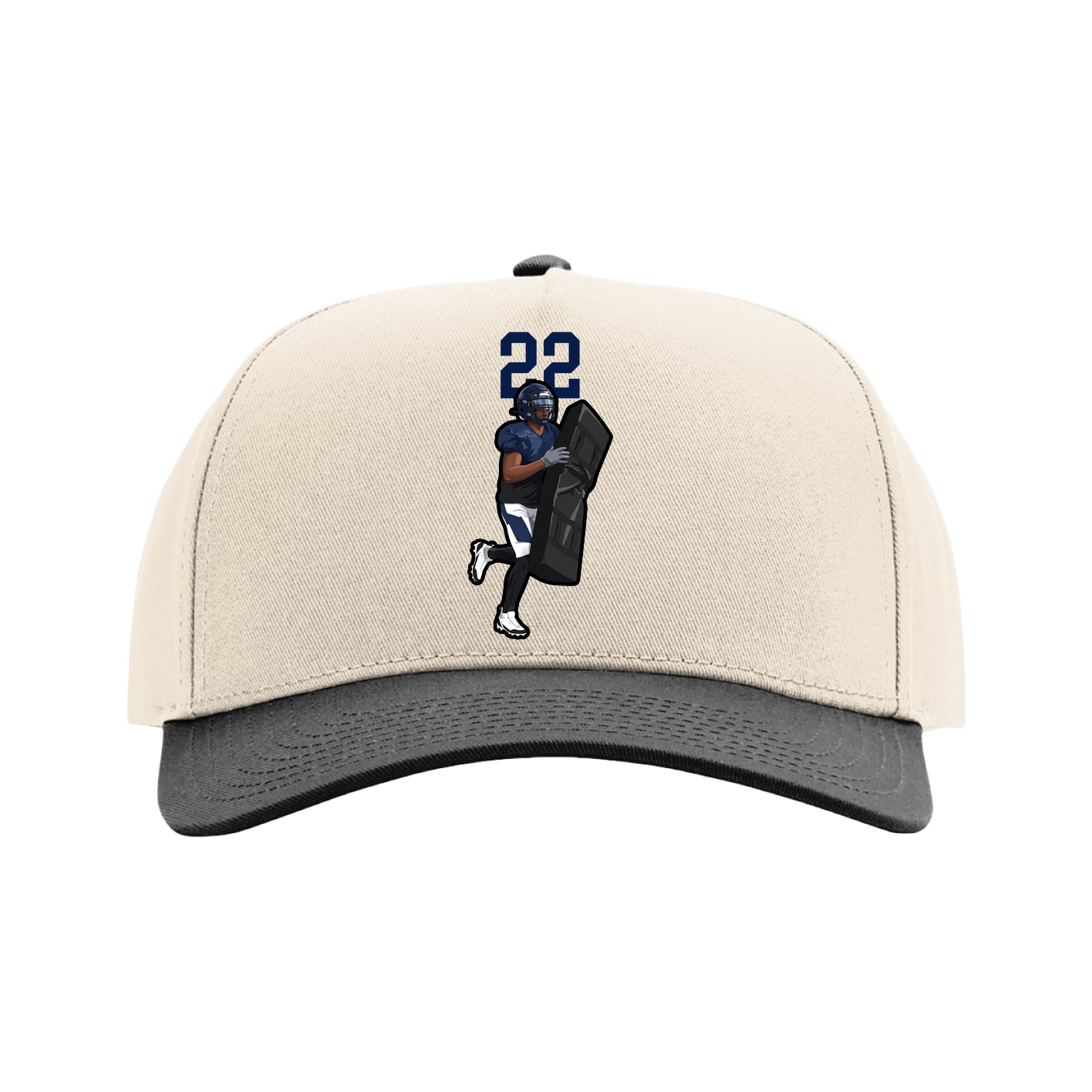 Full Fabric Five-Panel Champ Cap