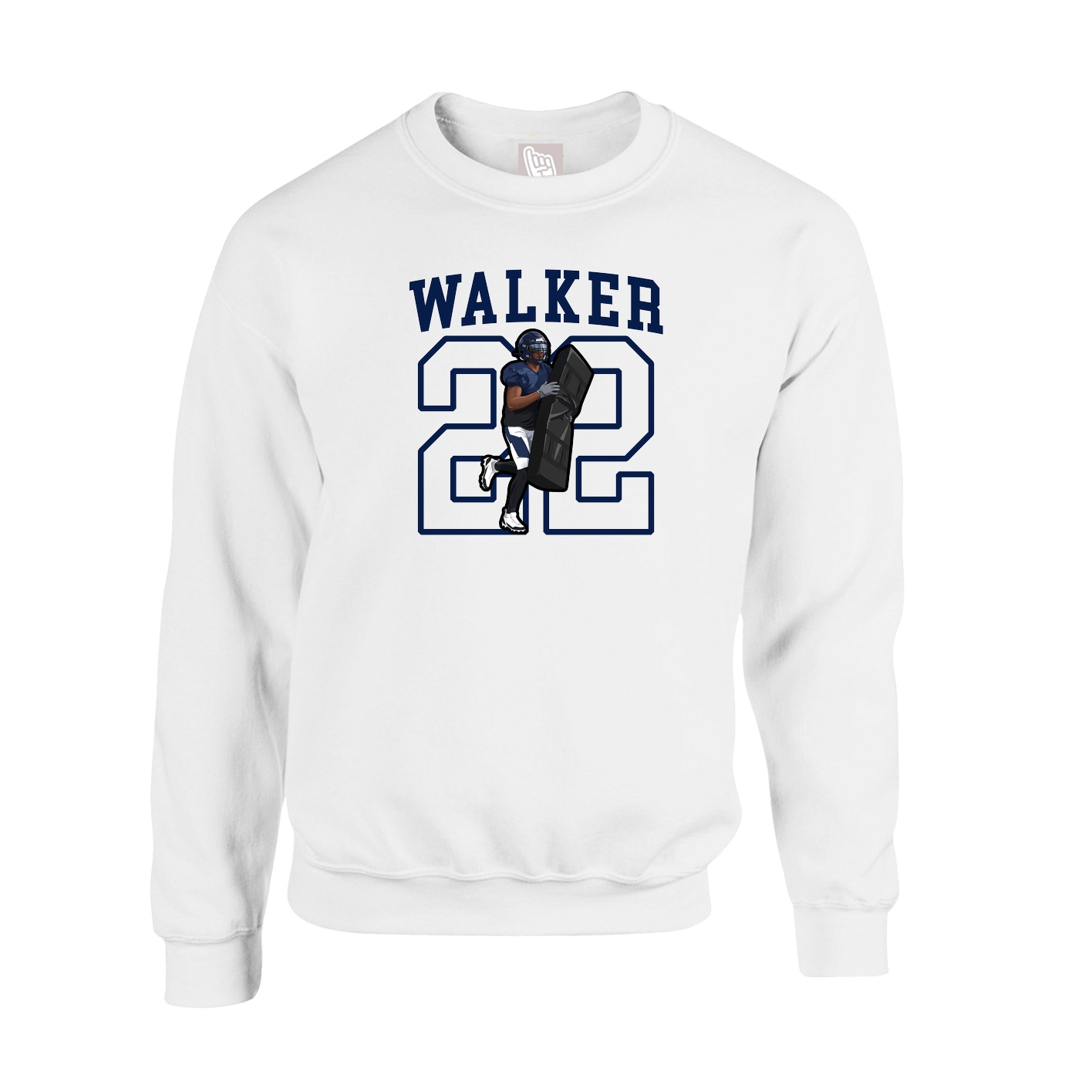 Fleece Crew — Shirsey in White