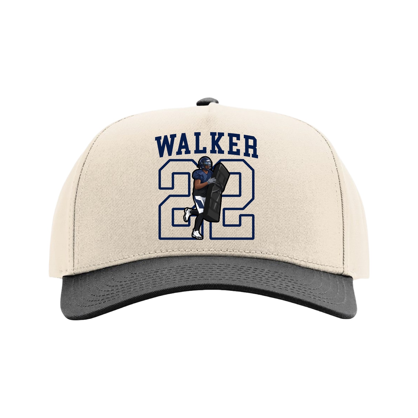 Full Fabric Five-Panel Champ Cap