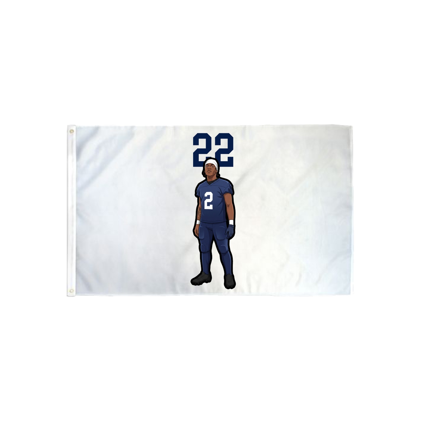 3x5 Flag — Number Top in Classic