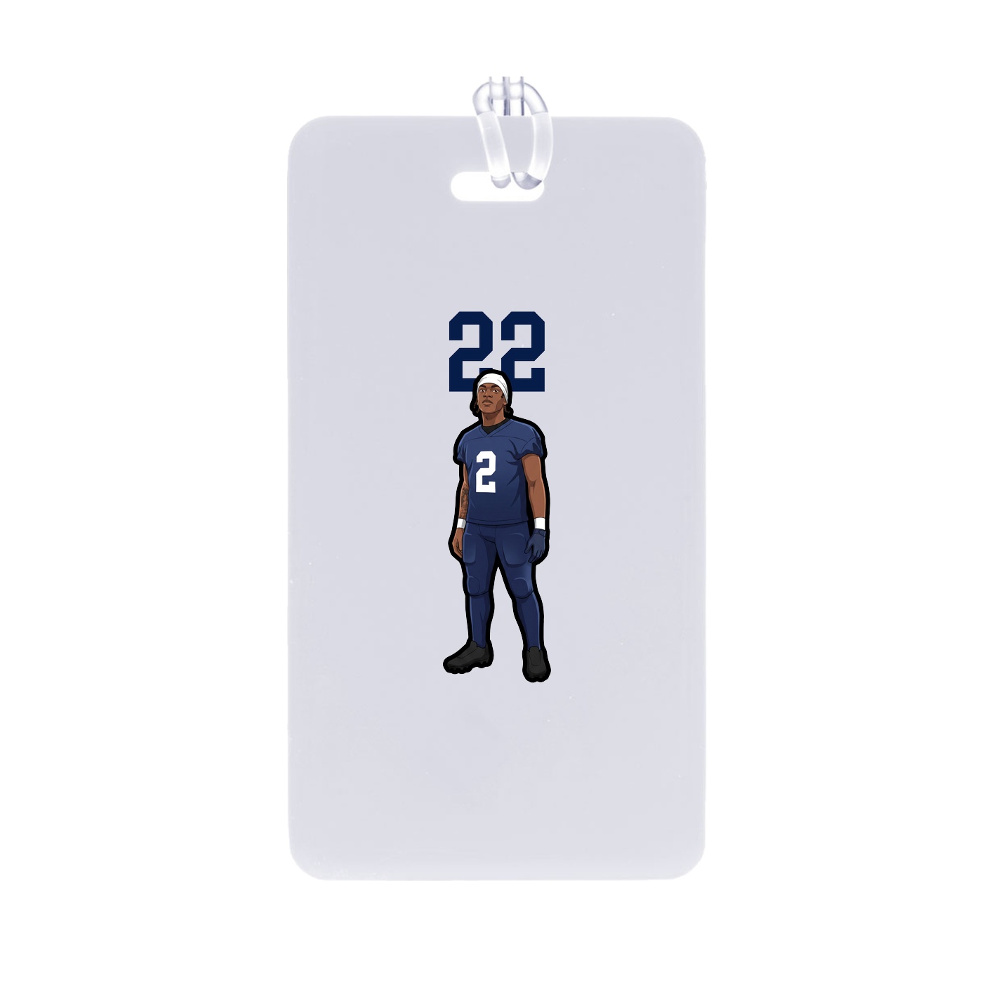 Bag Tag — Number Top in Classic