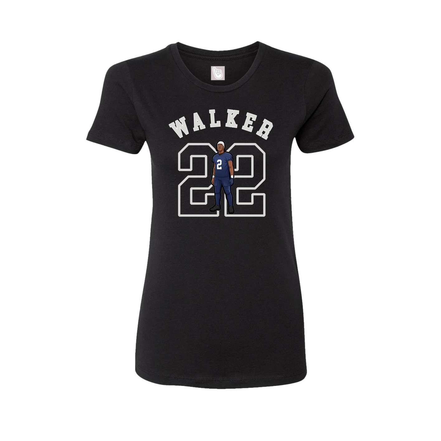 Womens Tee — Shirsey Arch in Black