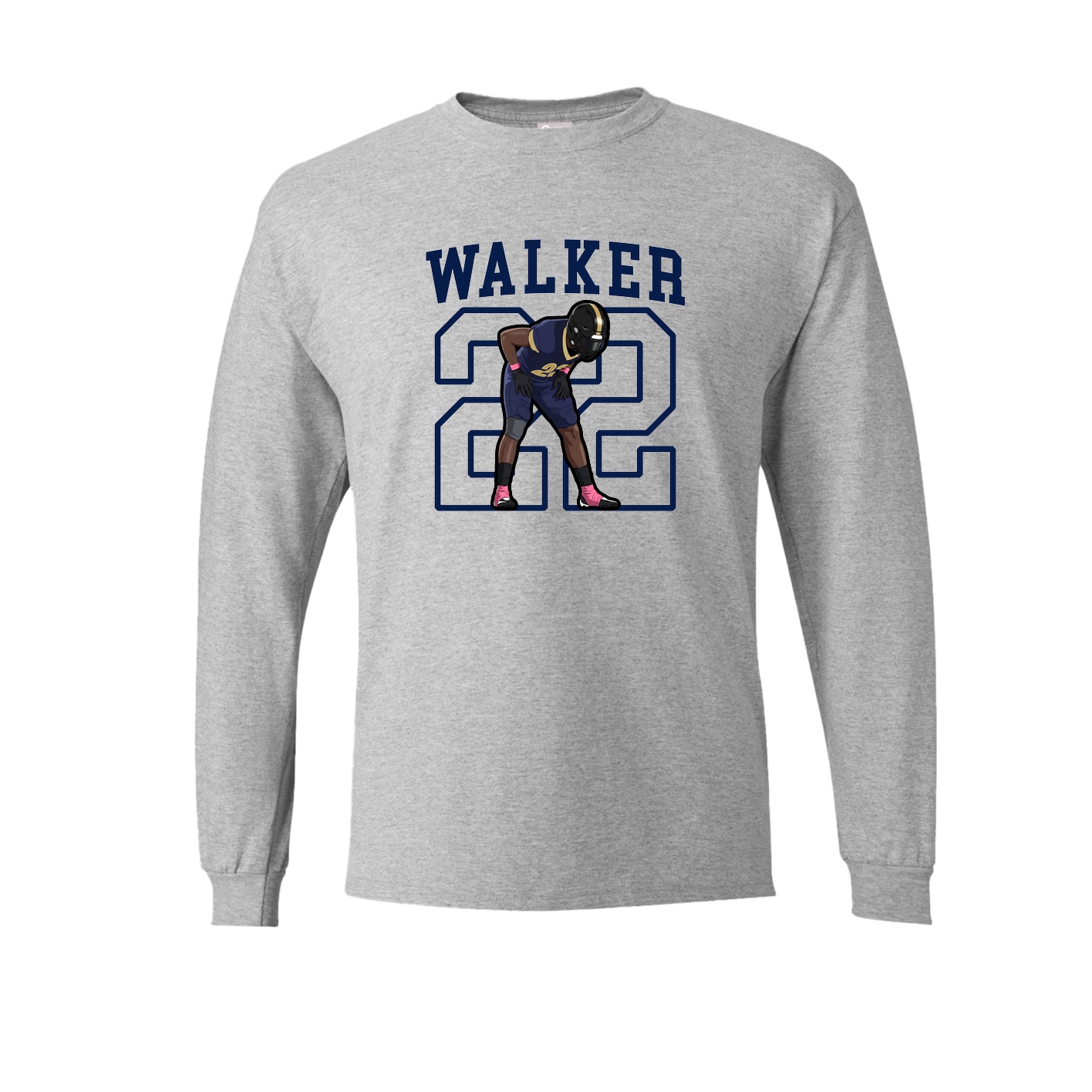 Long Sleeve Tee — Shirsey in Grey