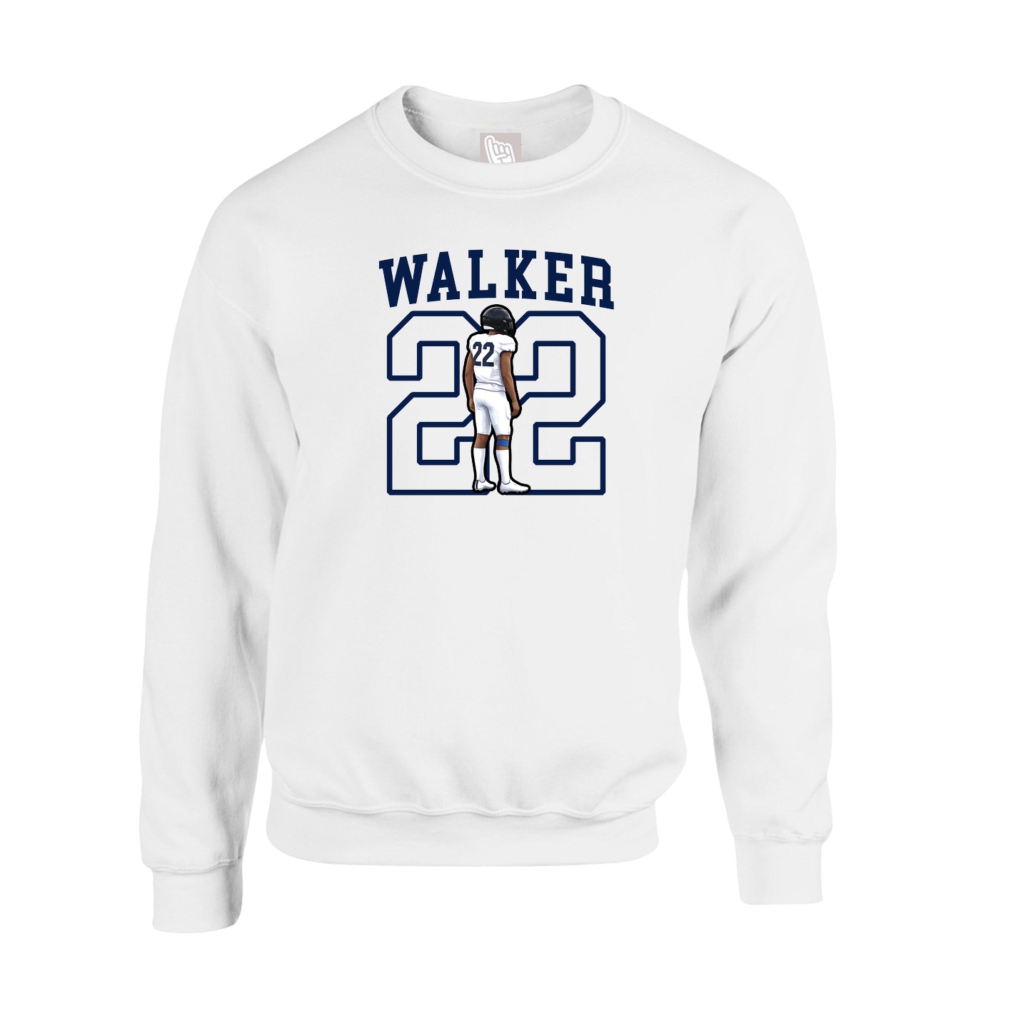 Fleece Crew — Shirsey in White