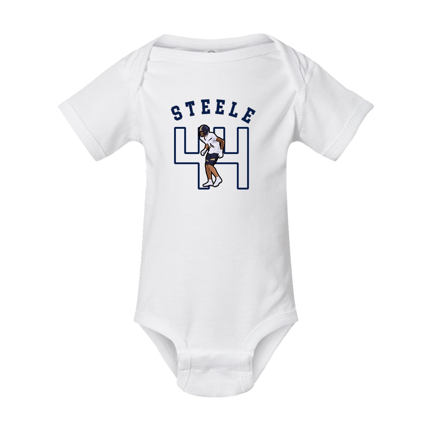 Baby Onesie — Shirsey Arch in White