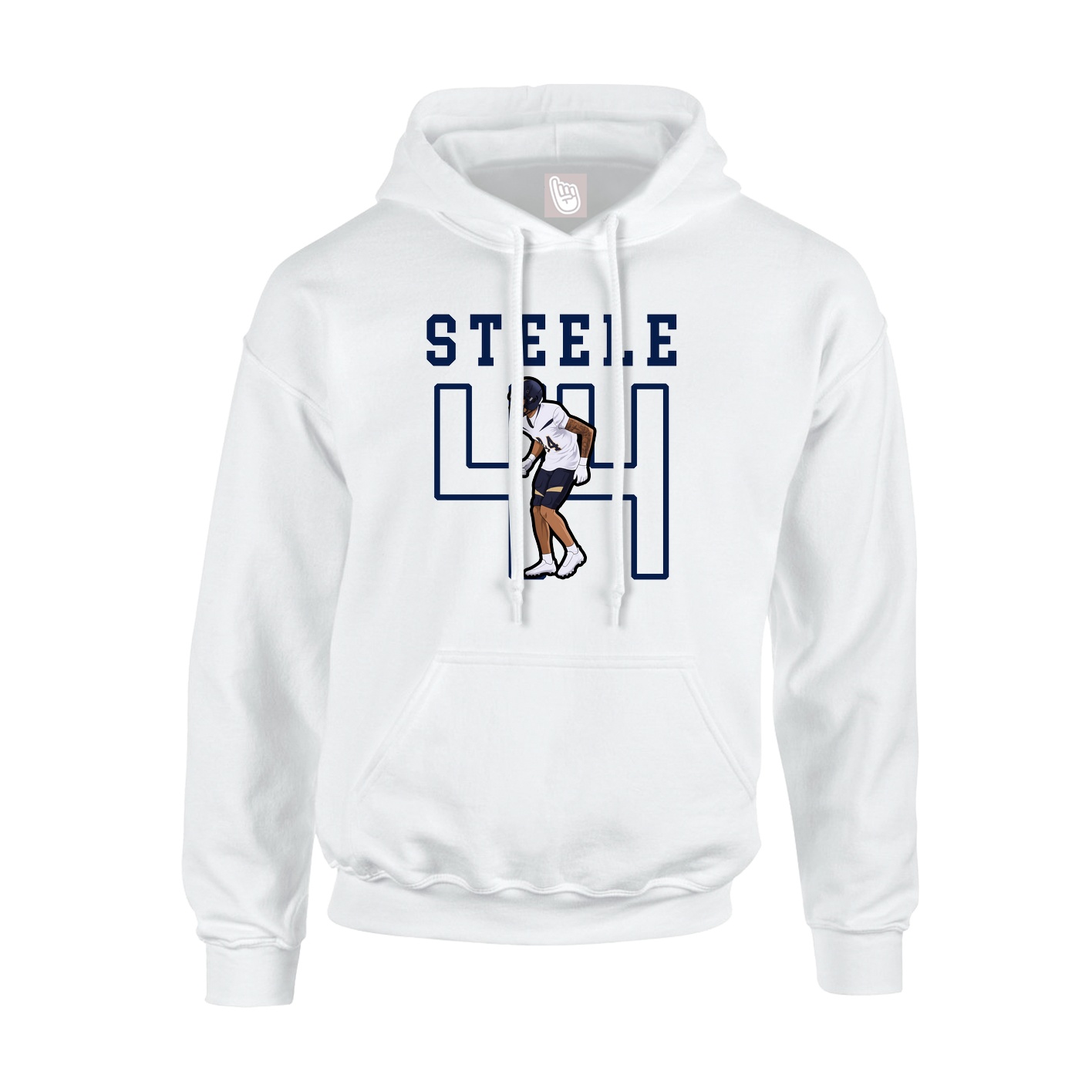 Youth Hoodie — Shirsey in White
