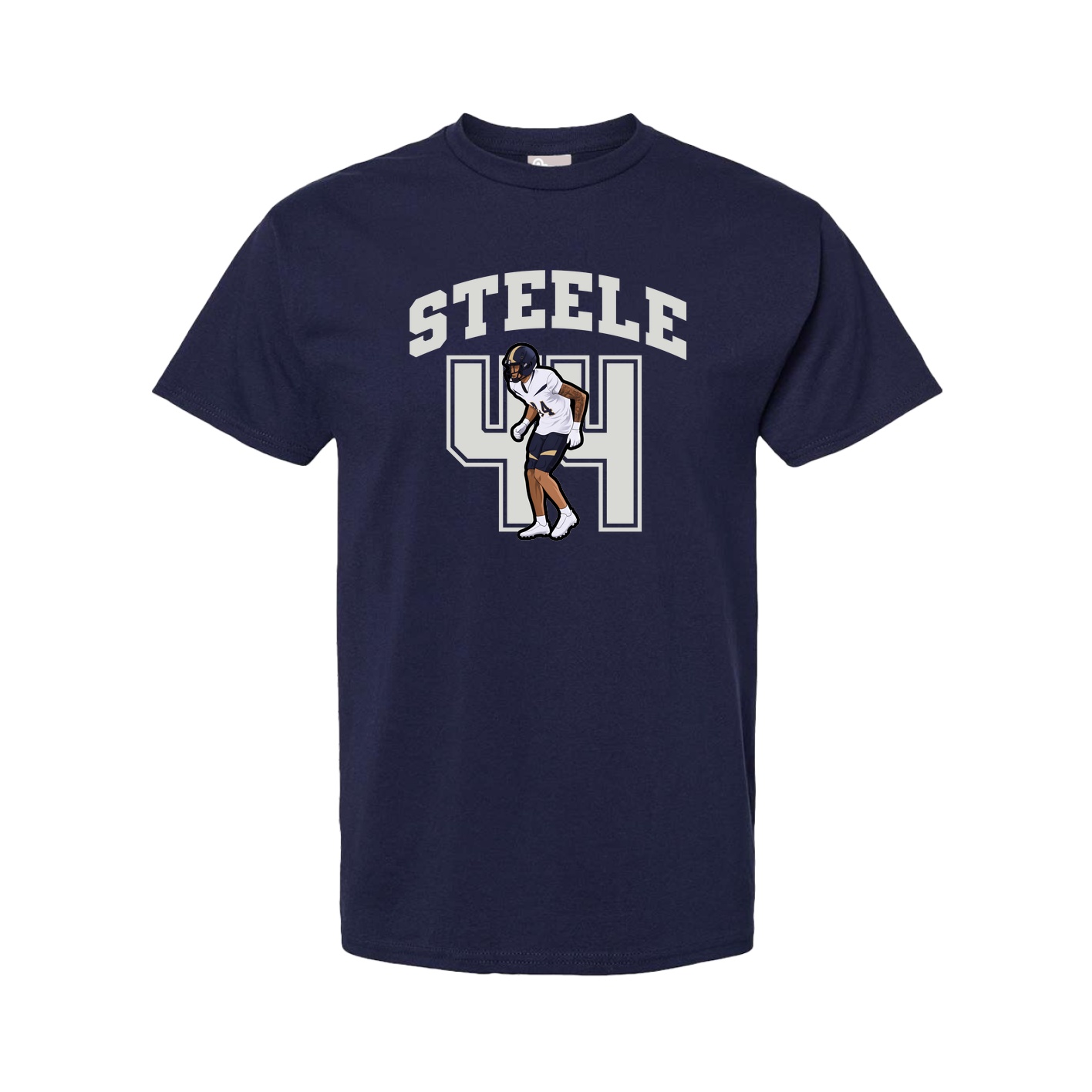 Tee — Number in Navy