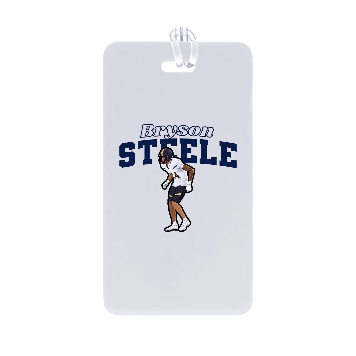 Bag Tag — Name Arch in Classic
