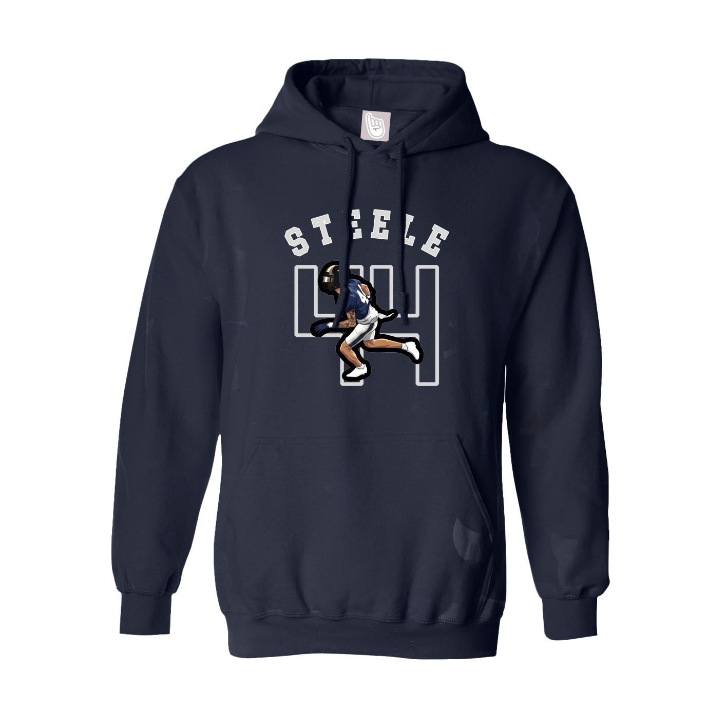 Youth Hoodie — Shirsey Arch in Navy