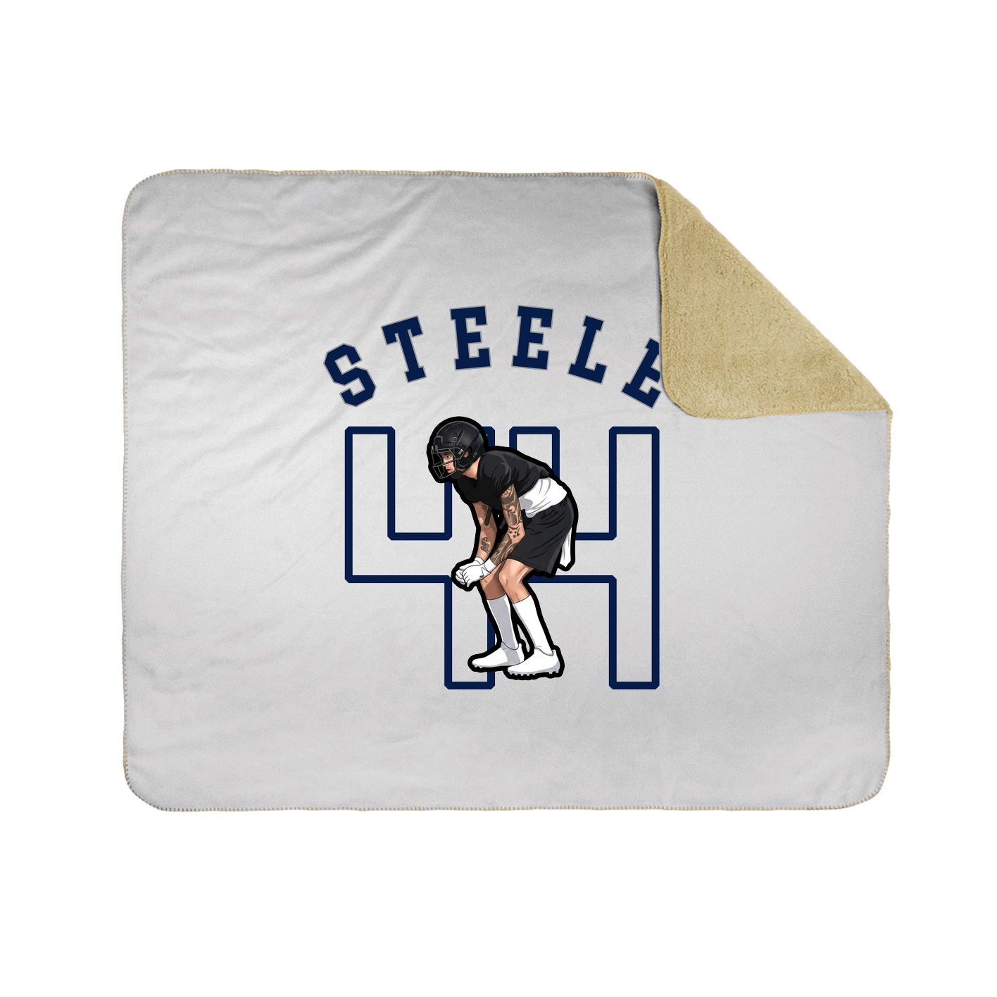 Throw Blanket — Shirsey Arch in White