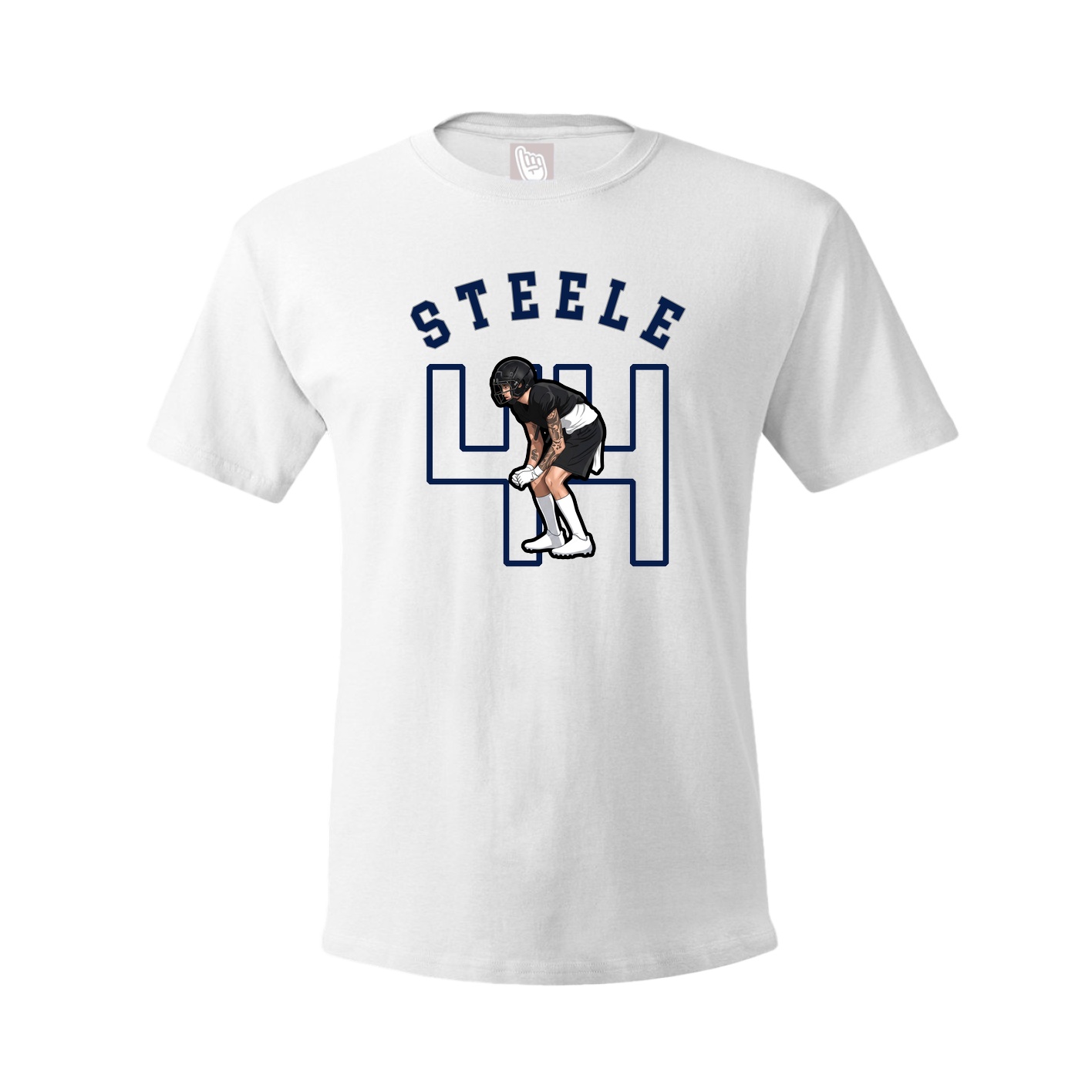 Youth Tee — Shirsey Arch in White