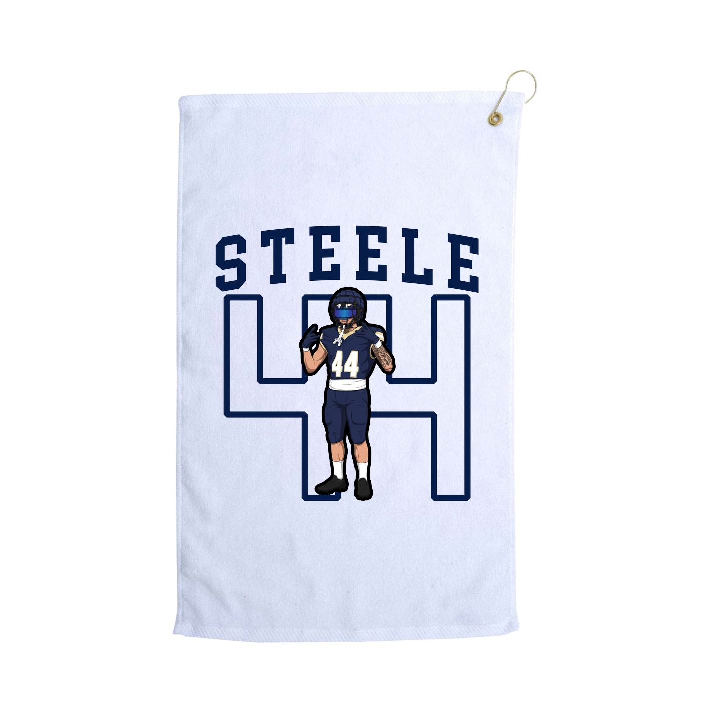 Golf Towel — Shirsey in White