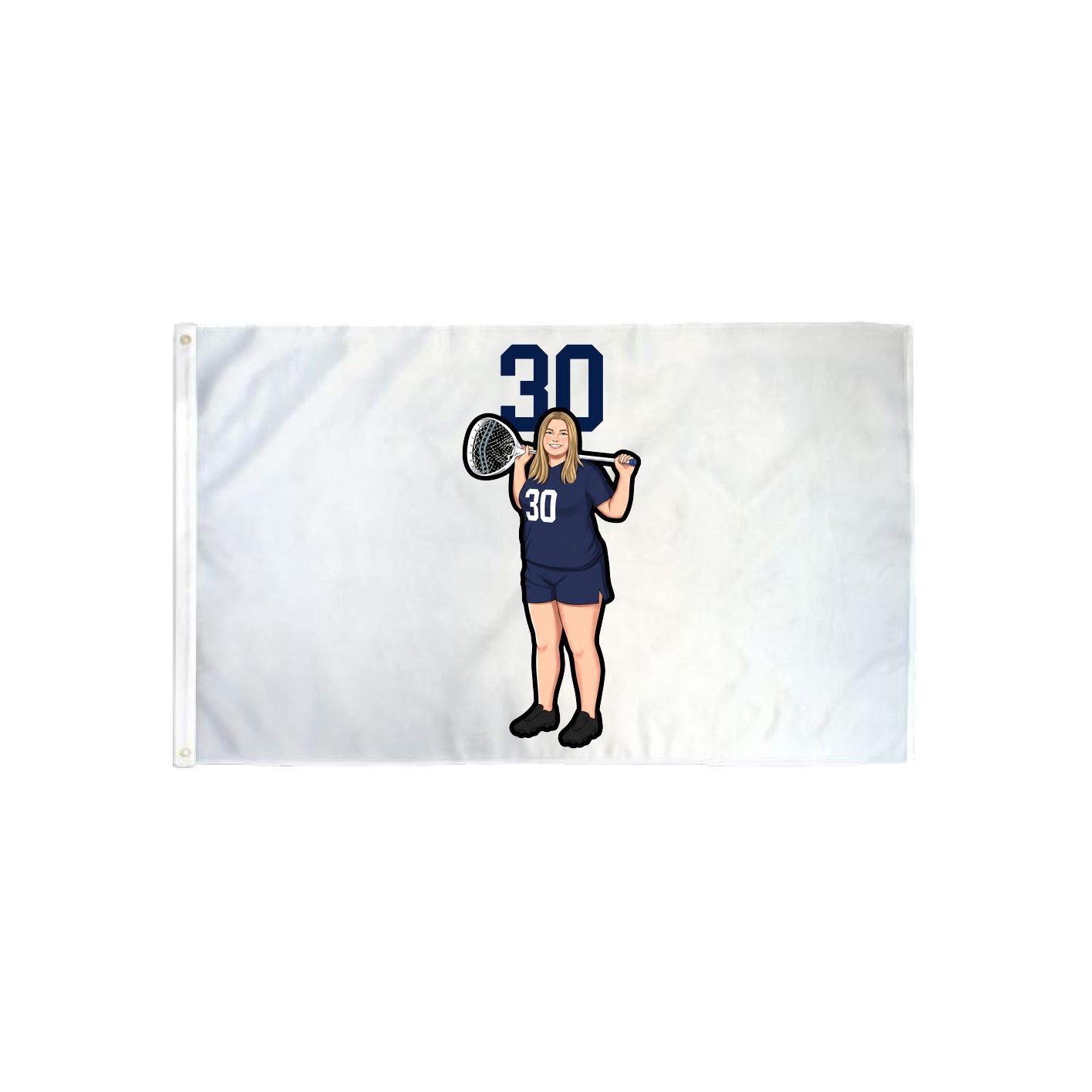 3x5 Flag — Number Top in Classic