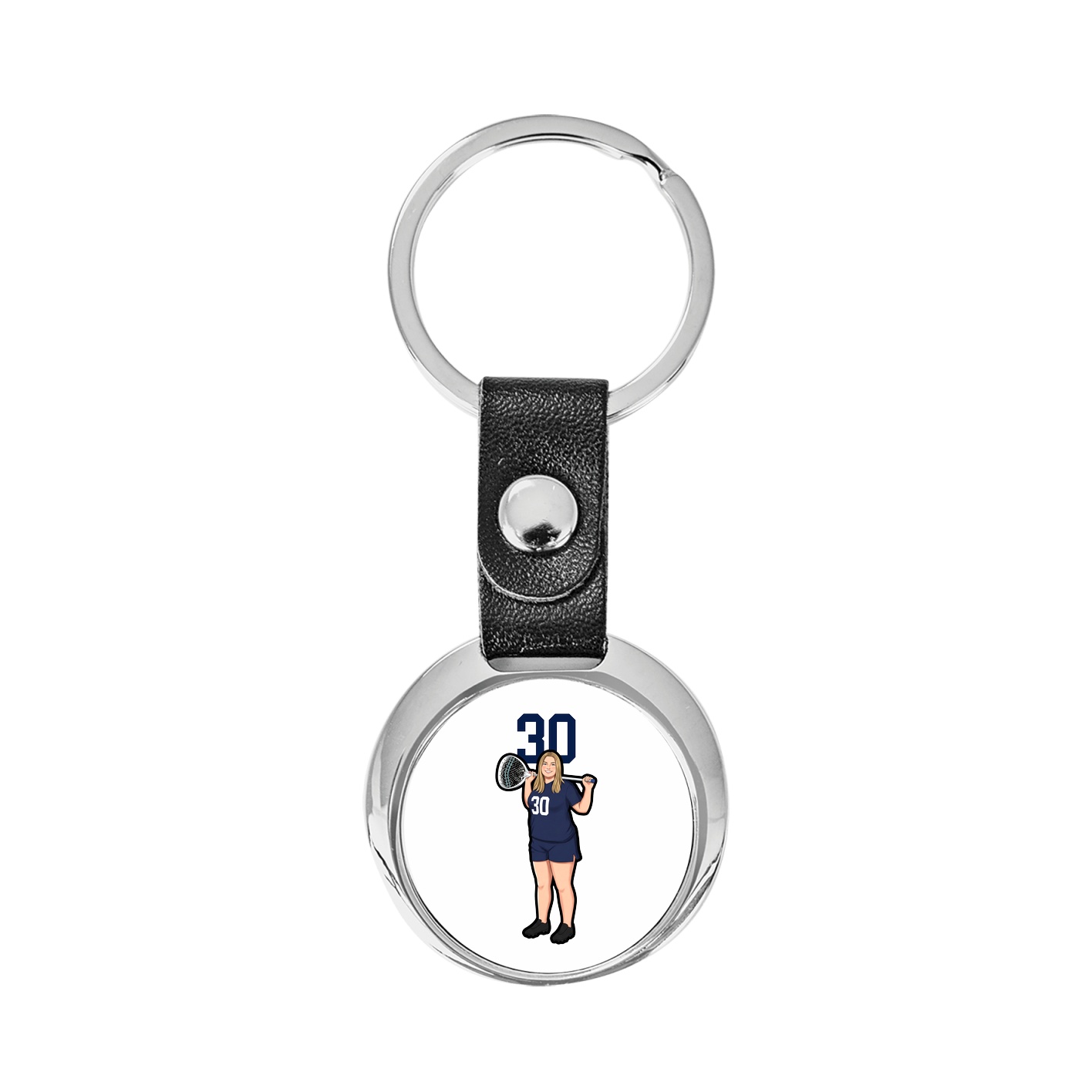 Key Chain — Number Top in Classic