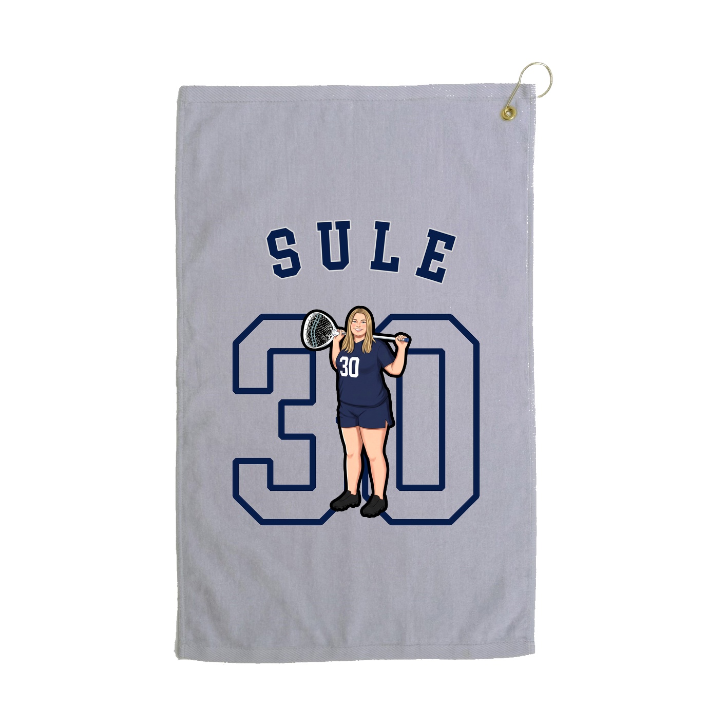 Golf Towel — Shirsey Arch in Grey