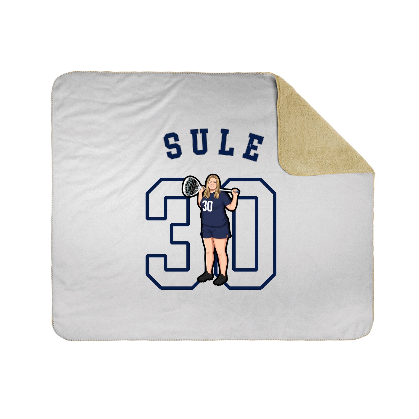 Throw Blanket — Shirsey Arch in White
