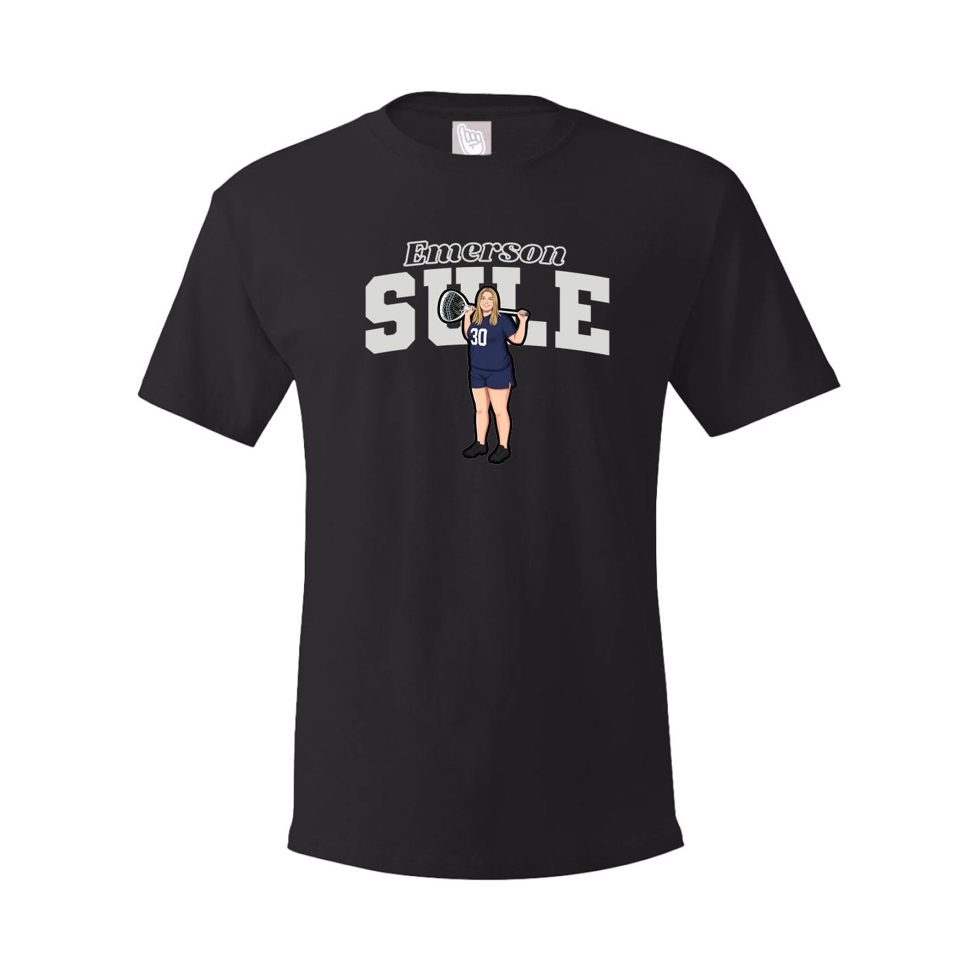 Tee — Name Arch in Black