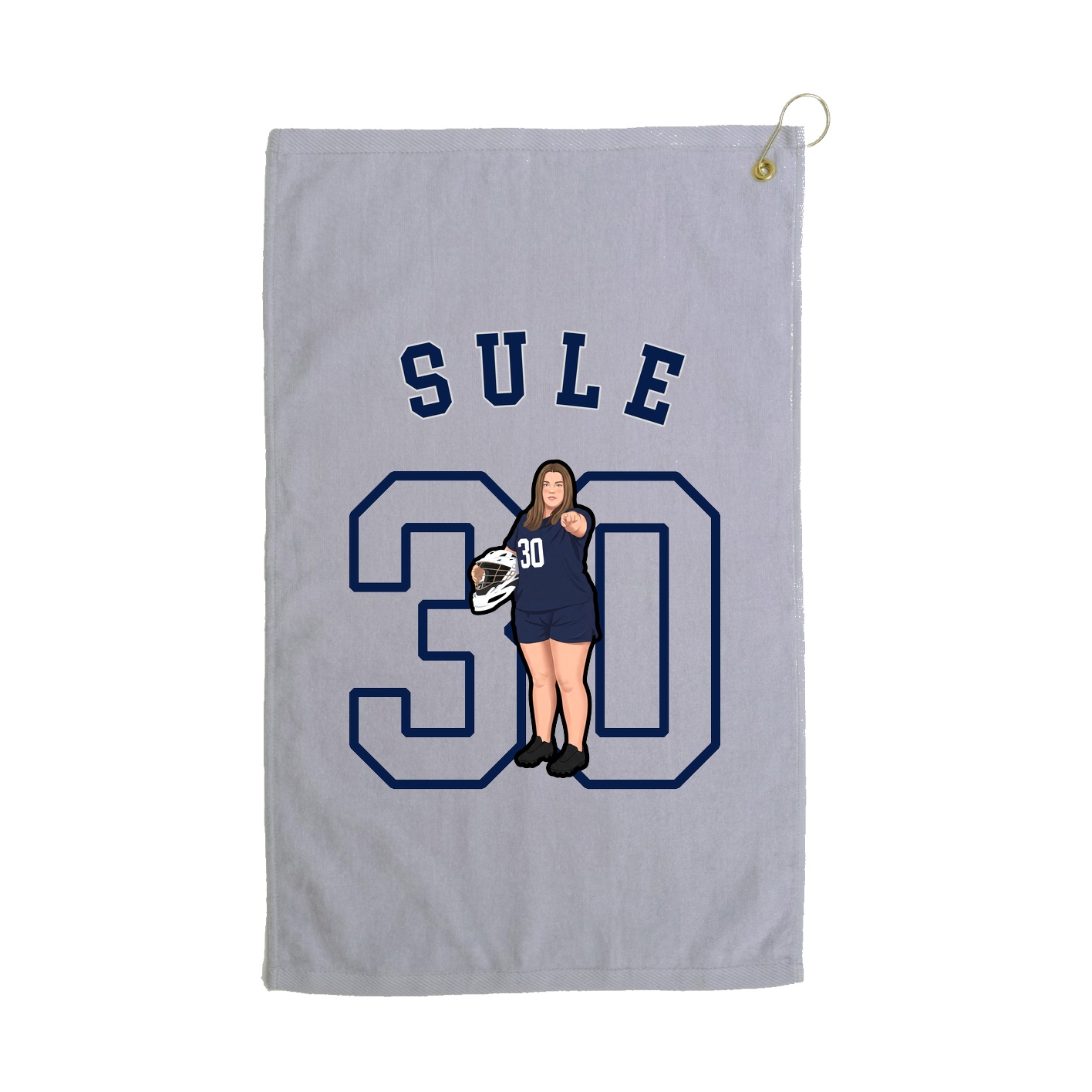 Golf Towel — Shirsey Arch in Grey