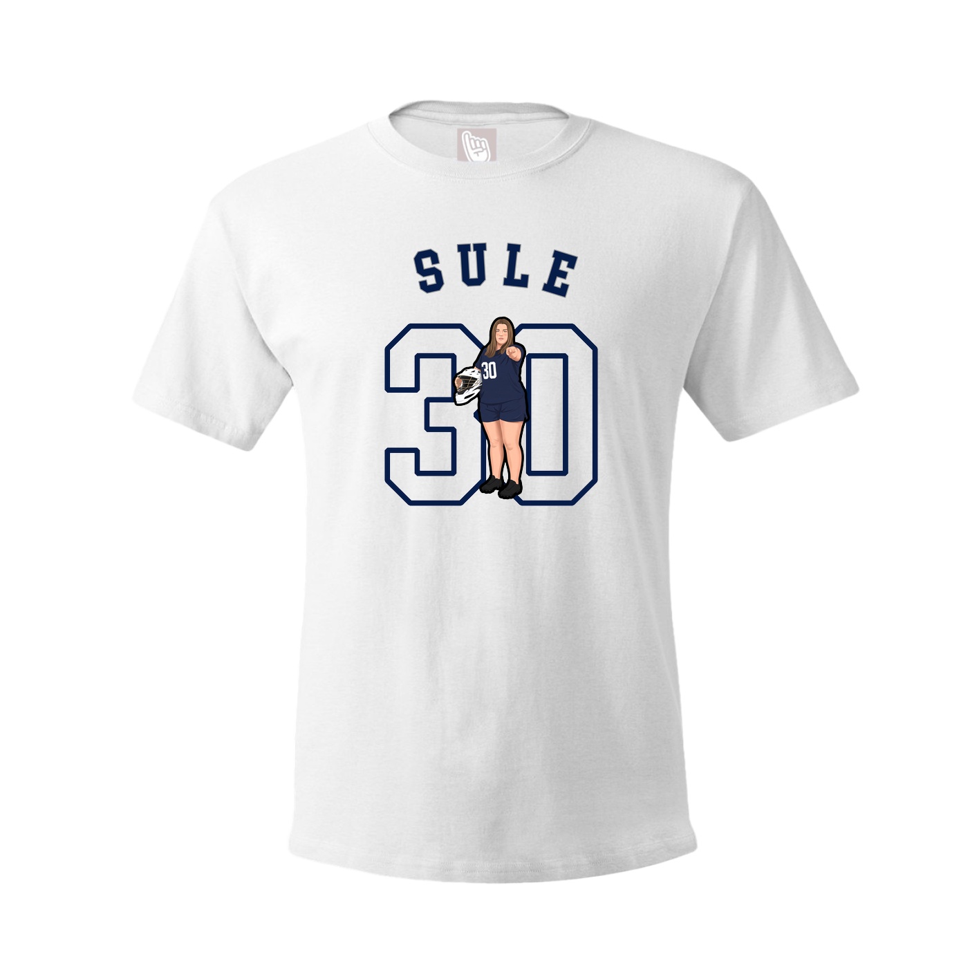 Tee — Shirsey Arch in White