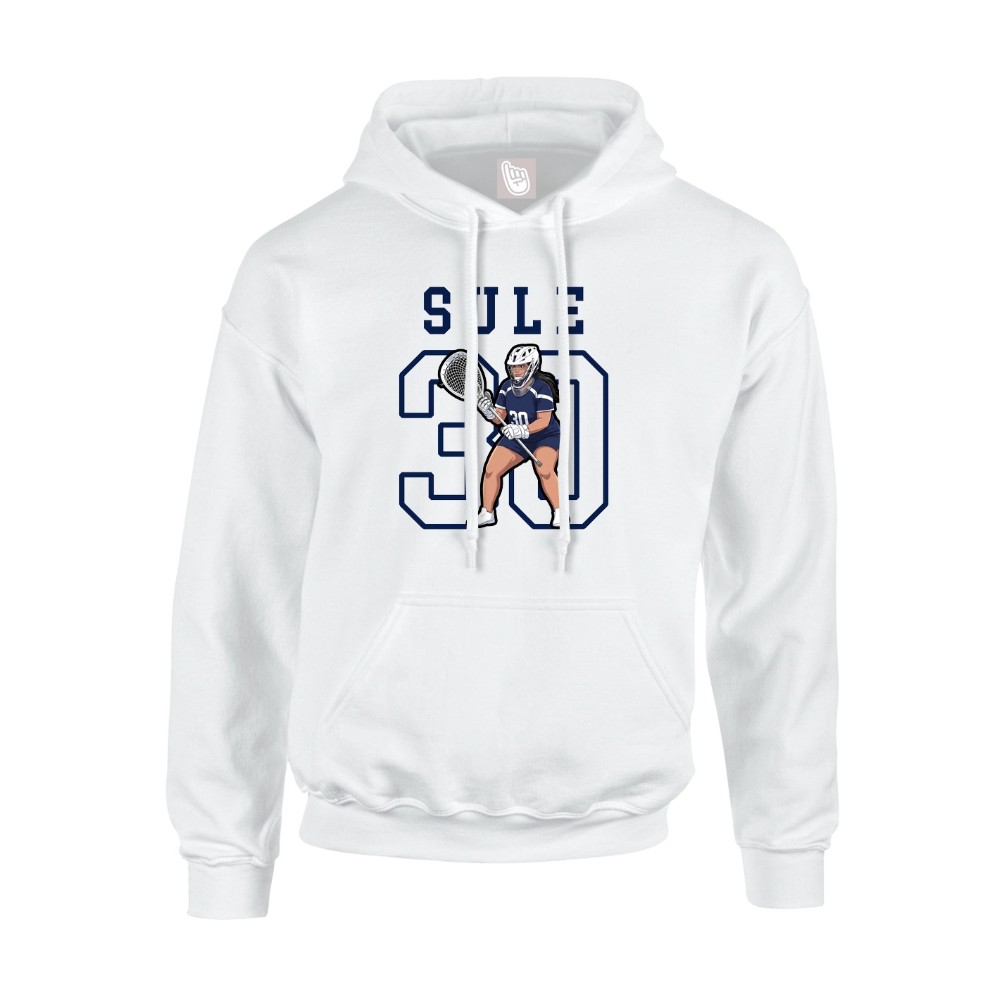 Hoodie — Shirsey in White