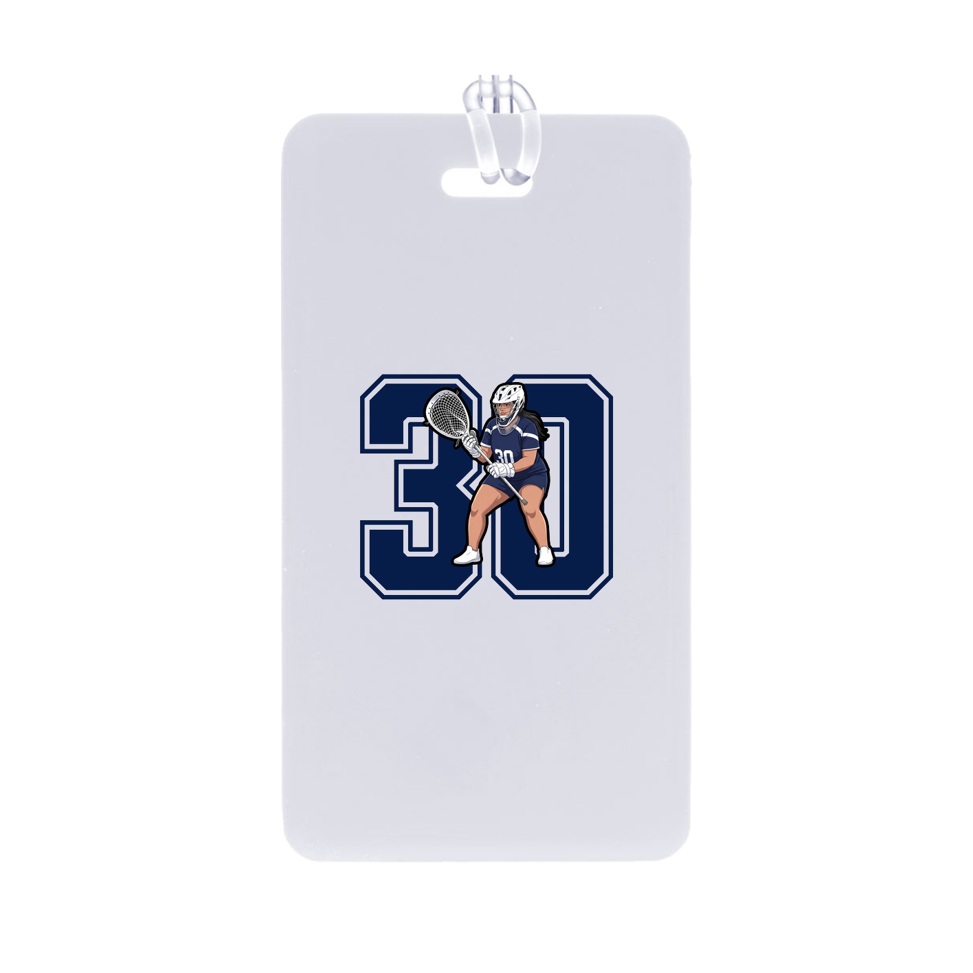 Bag Tag — Number in Classic
