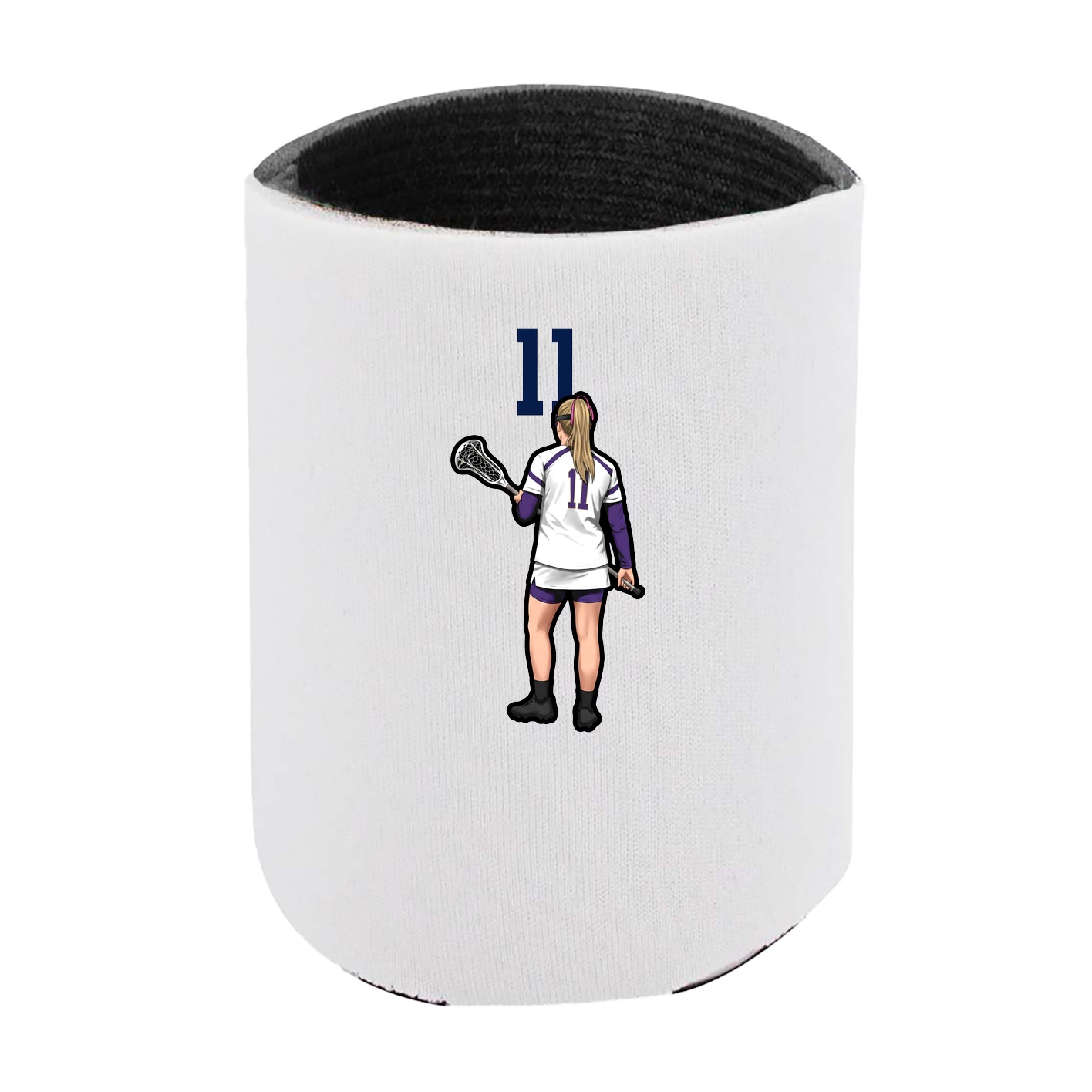 Can Holder — Number Top in White