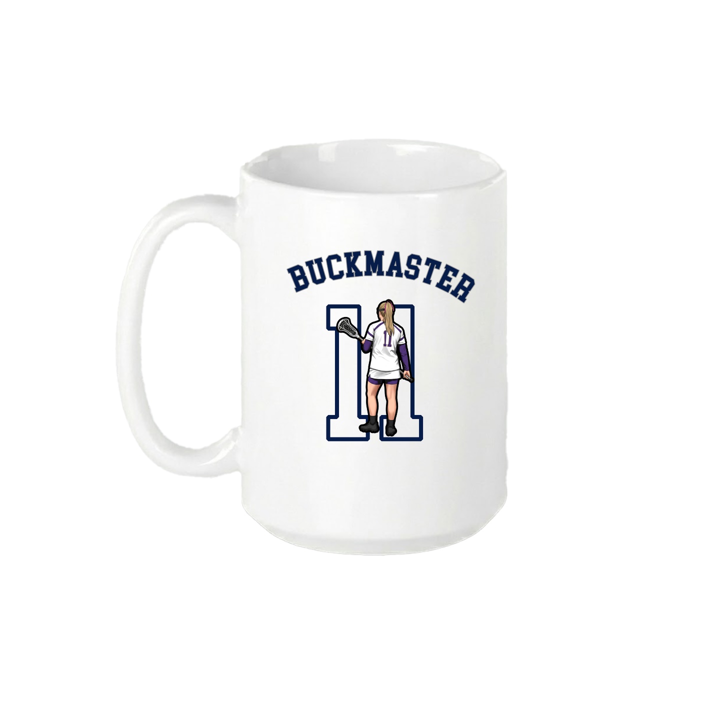 15oz Coffee Mug — Shirsey Arch in White