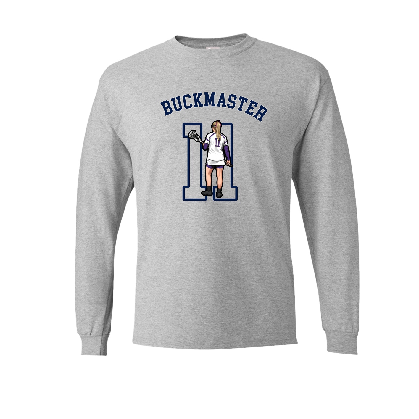Long Sleeve Tee — Shirsey Arch in Grey