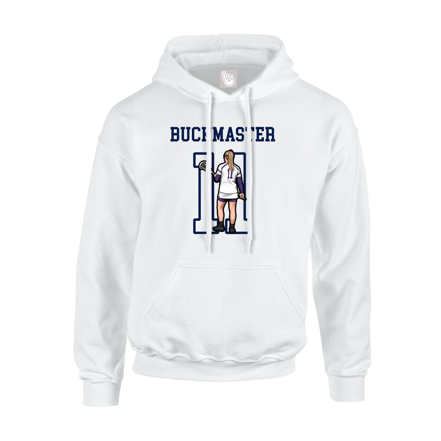 Youth Hoodie — Shirsey in White