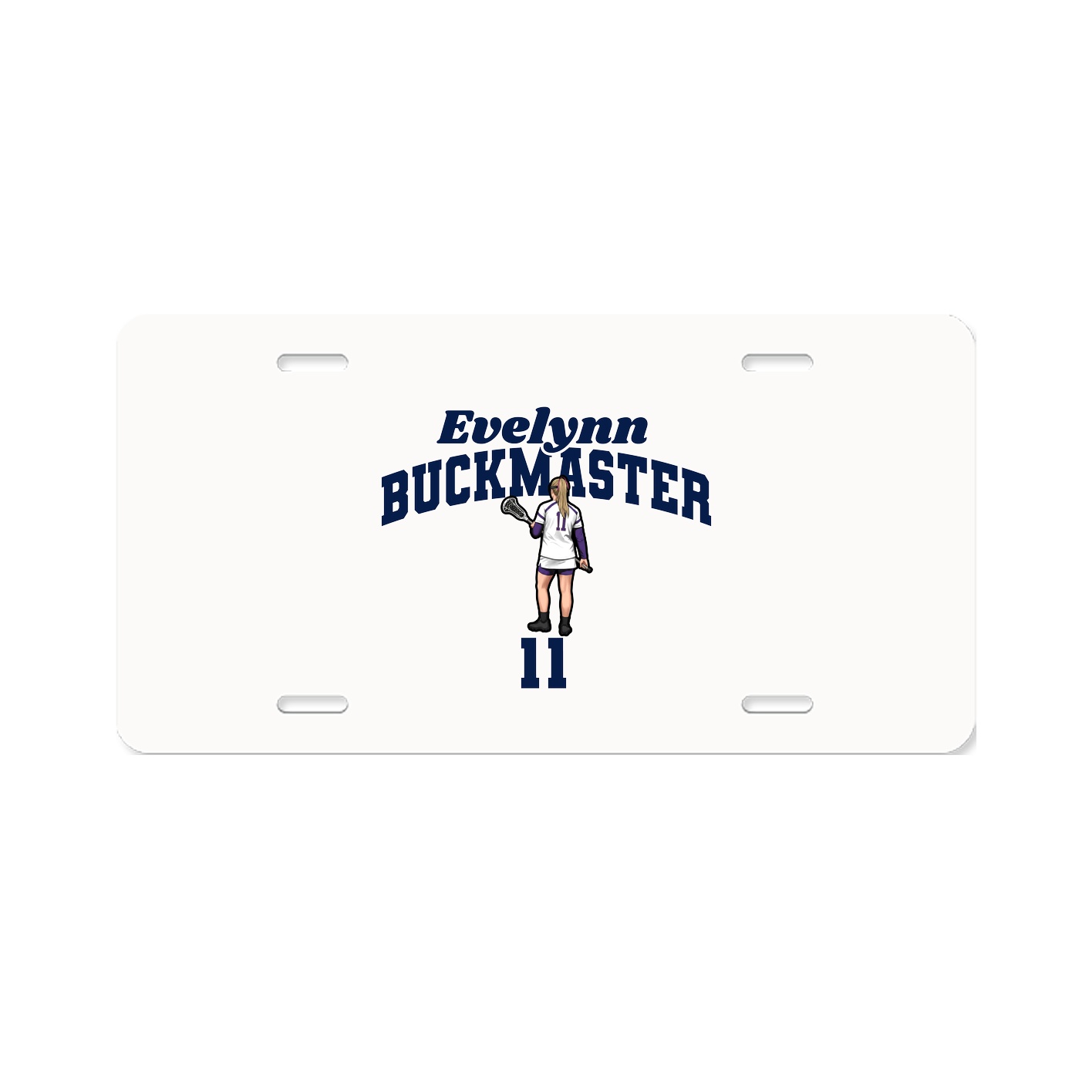 License Plate — Signature Arch in Classic